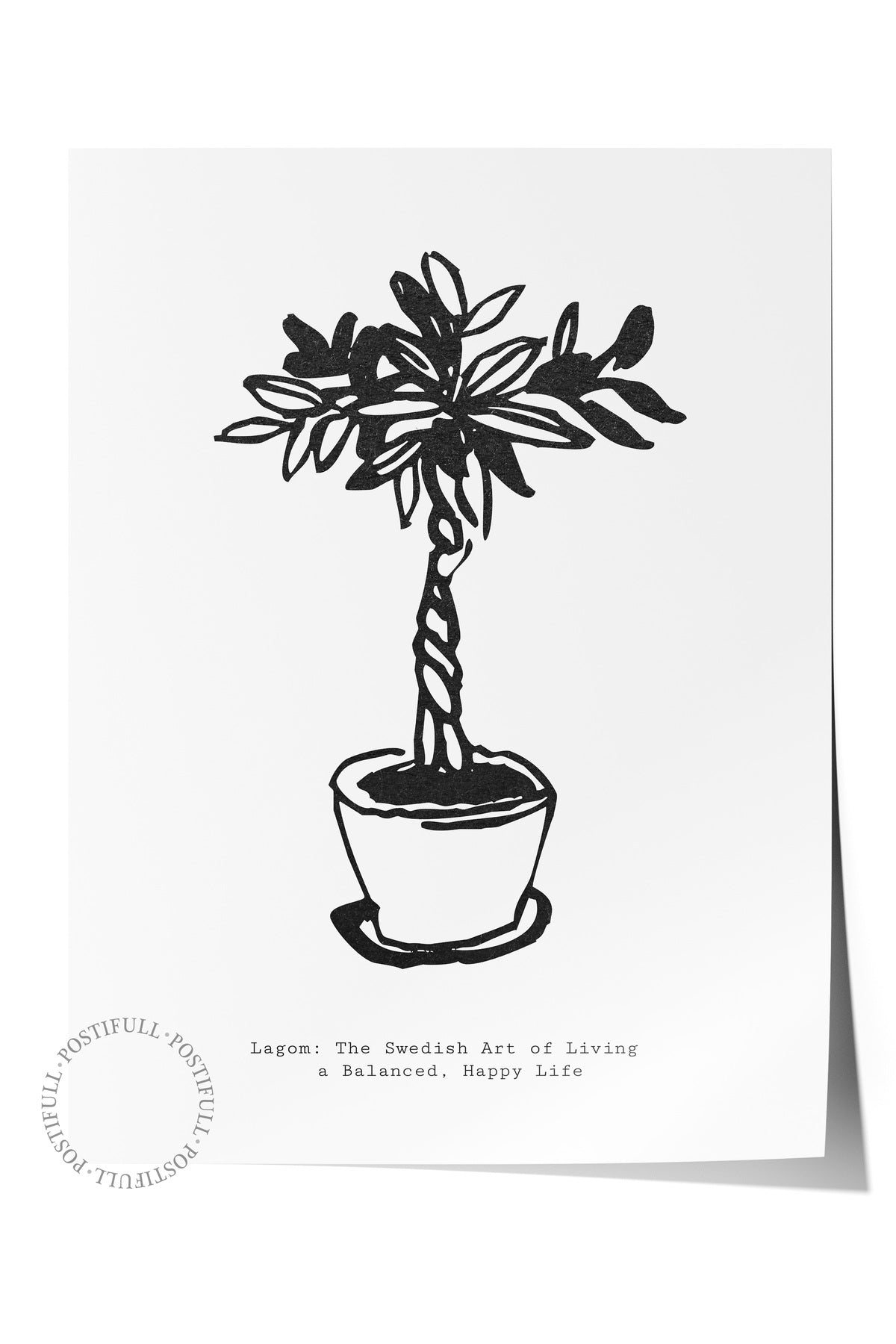 Soft Boho Çerçevesiz Duvar Posteri, İskandinav Temalı Poster - Salon, Mutfak ve Yatak Odası Dekoru