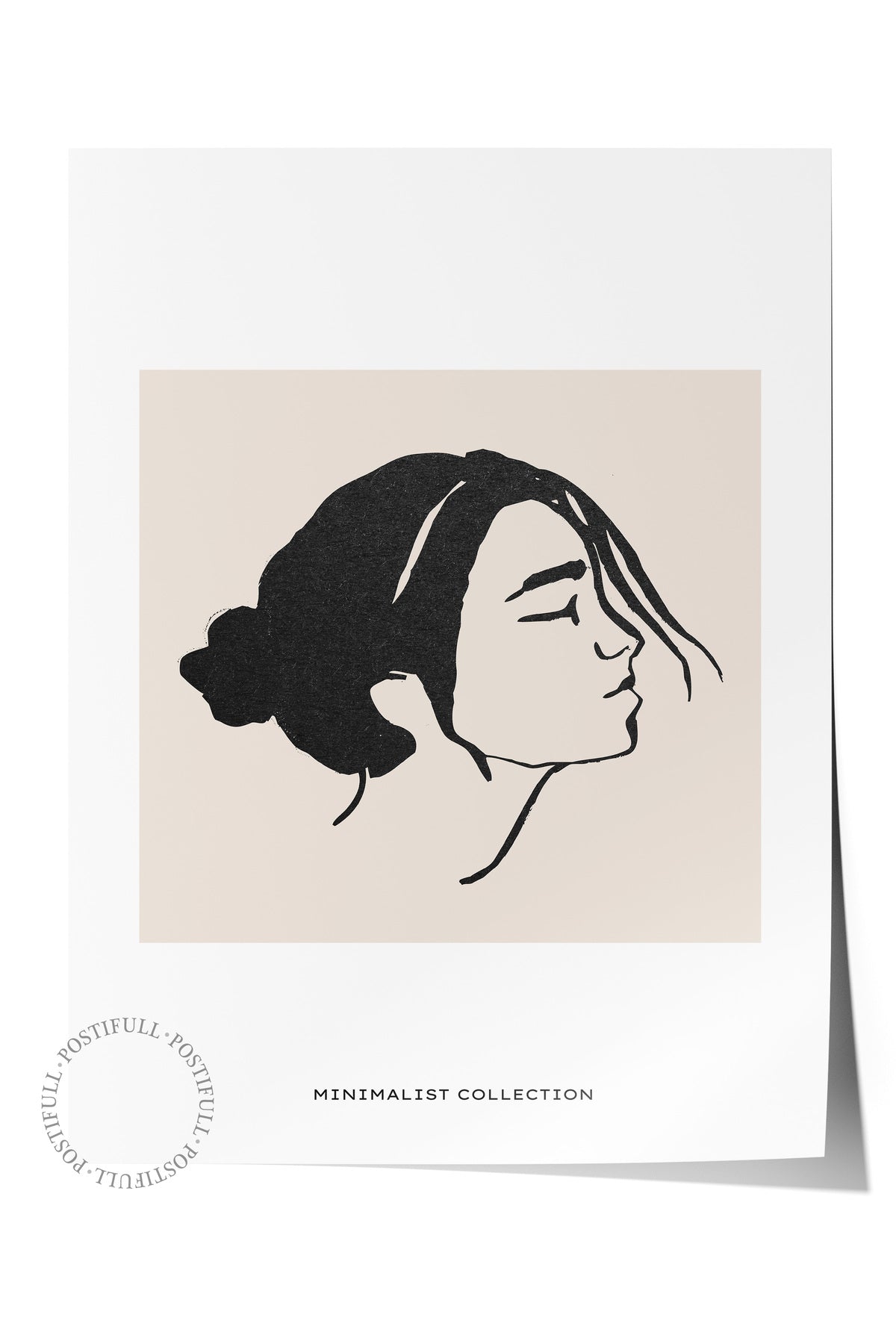 Soft Boho Çerçevesiz Duvar Posteri, İskandinav Temalı Poster - Salon, Mutfak ve Yatak Odası Dekoru