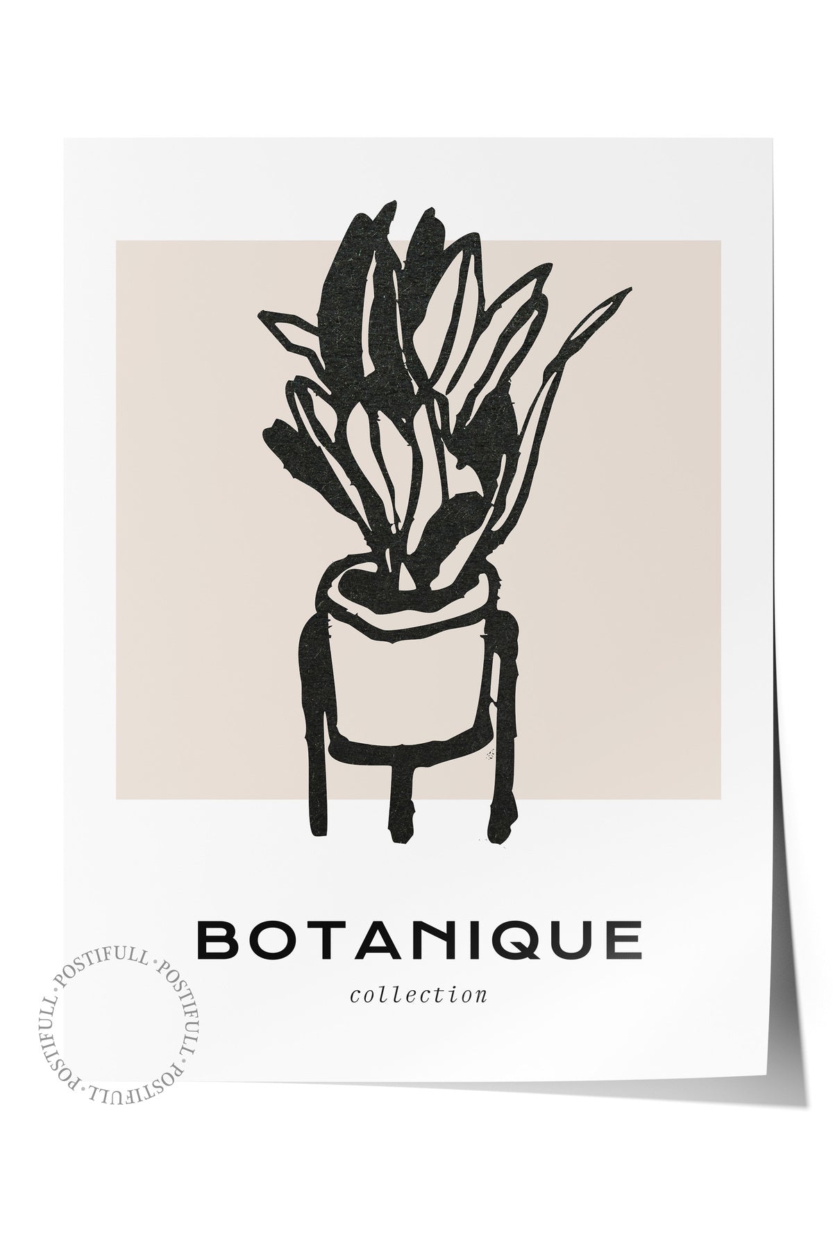 Soft Boho Çerçevesiz Duvar Posteri, İskandinav Temalı Poster - Salon, Mutfak ve Yatak Odası Dekoru