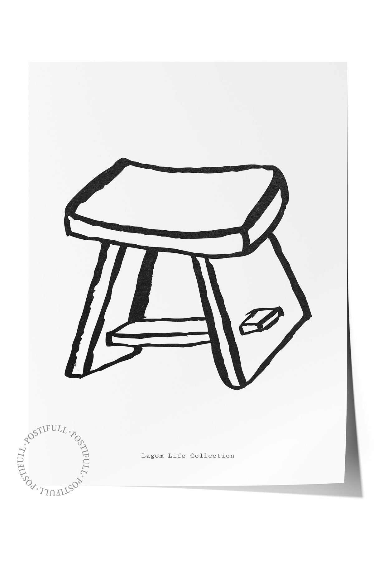 Soft Boho Çerçevesiz Duvar Posteri, İskandinav Temalı Poster - Salon, Mutfak ve Yatak Odası Dekoru