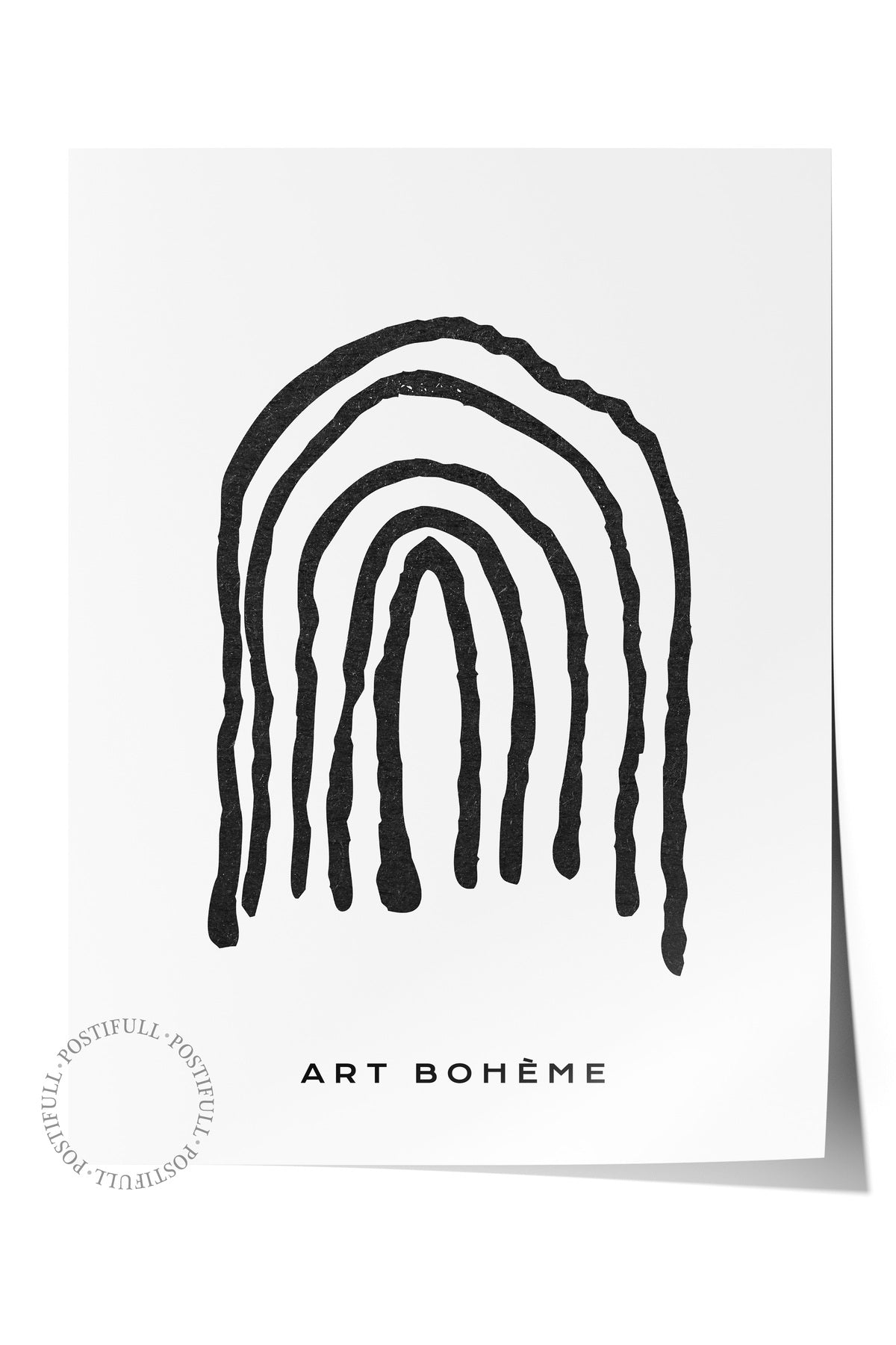 Soft Boho Çerçevesiz Duvar Posteri, İskandinav Temalı Poster - Salon, Mutfak ve Yatak Odası Dekoru