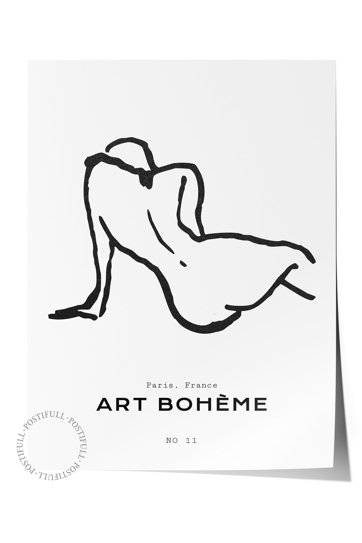 Soft Boho Çerçevesiz Duvar Posteri, İskandinav Temalı Poster - Salon, Mutfak ve Yatak Odası Dekoru