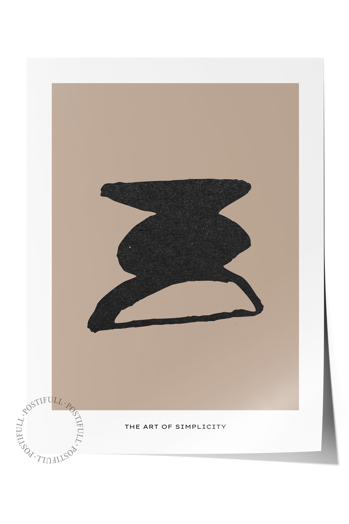 Soft Boho Çerçevesiz Duvar Posteri, İskandinav Temalı Poster - Salon, Mutfak ve Yatak Odası Dekoru