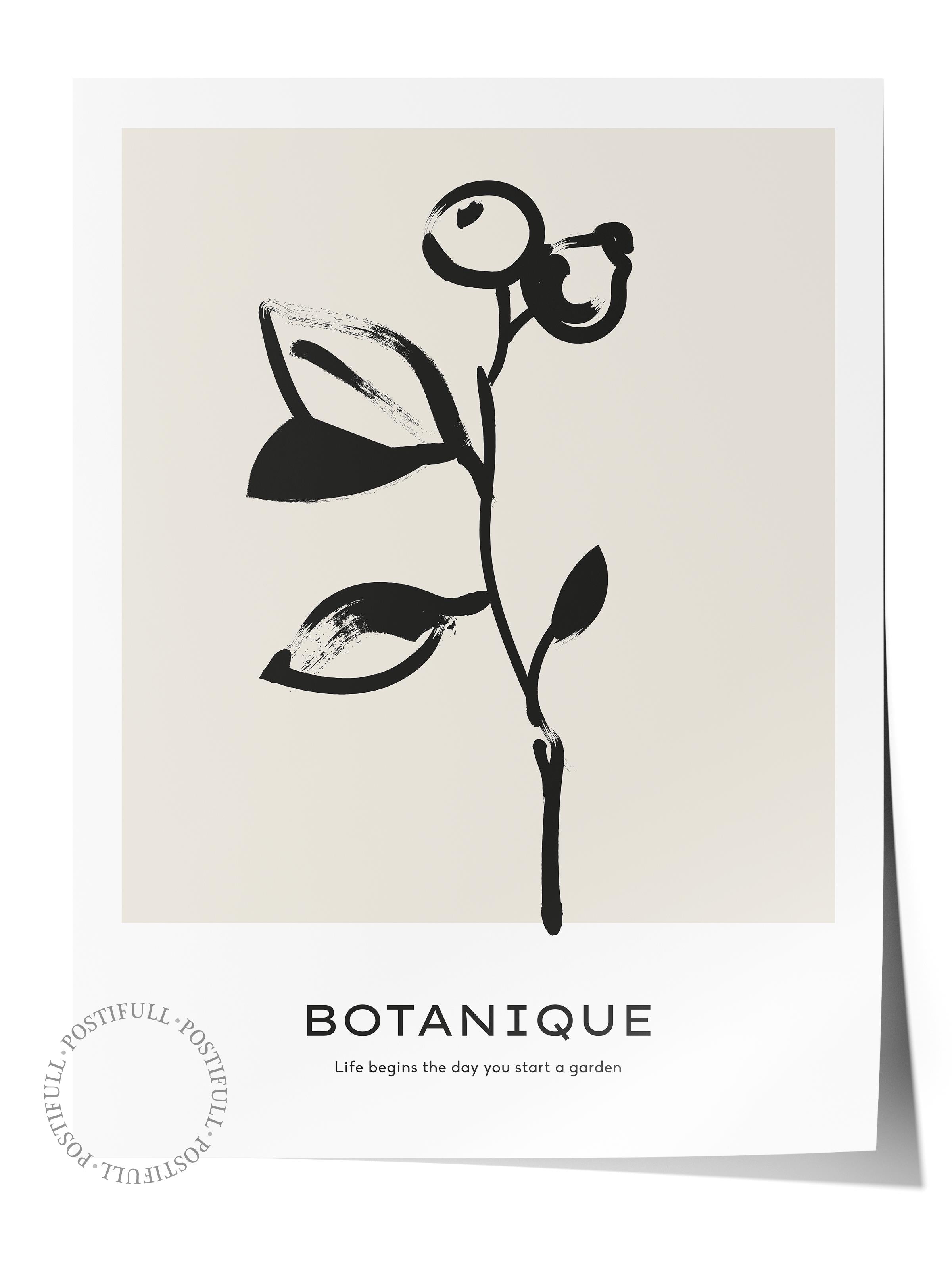 Soft Boho Çerçevesiz Duvar Posteri, İskandinav Temalı Poster - Salon, Mutfak ve Yatak Odası Dekoru