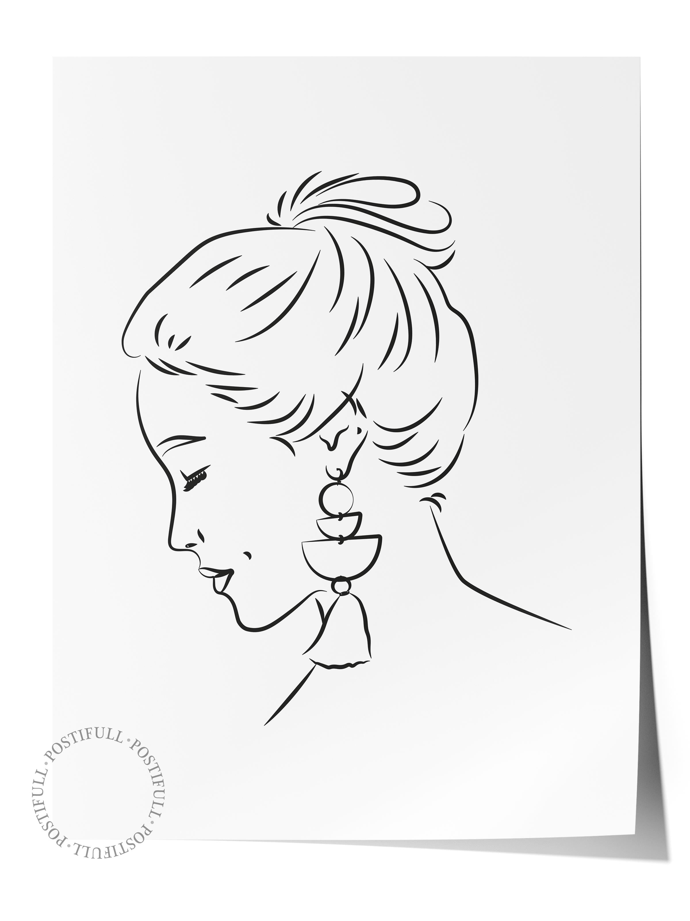 Soft Boho Çerçevesiz Duvar Posteri, İskandinav Temalı Poster - Salon, Mutfak ve Yatak Odası Dekoru