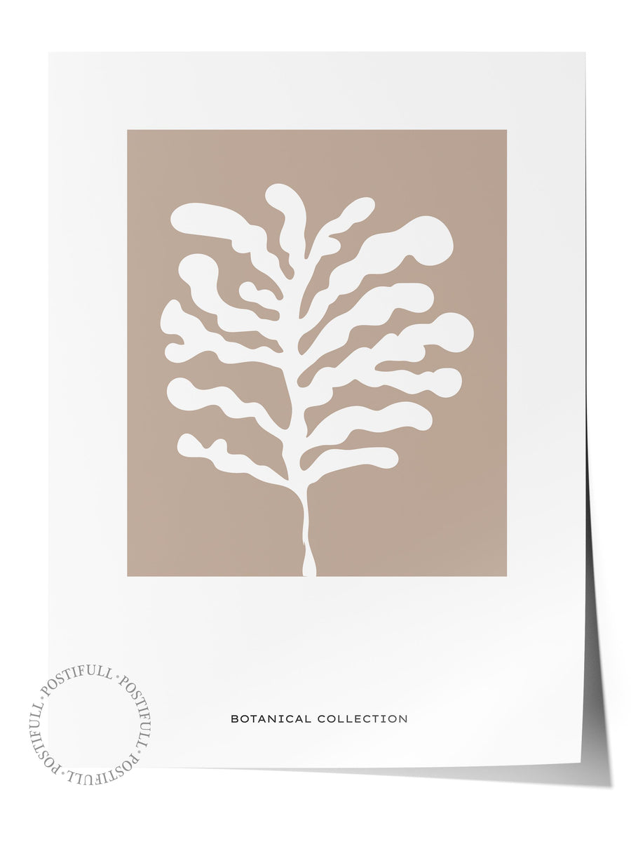 Farklı Tonlarda Botanical Collection Bohem & Boho Çerçevesiz Poster