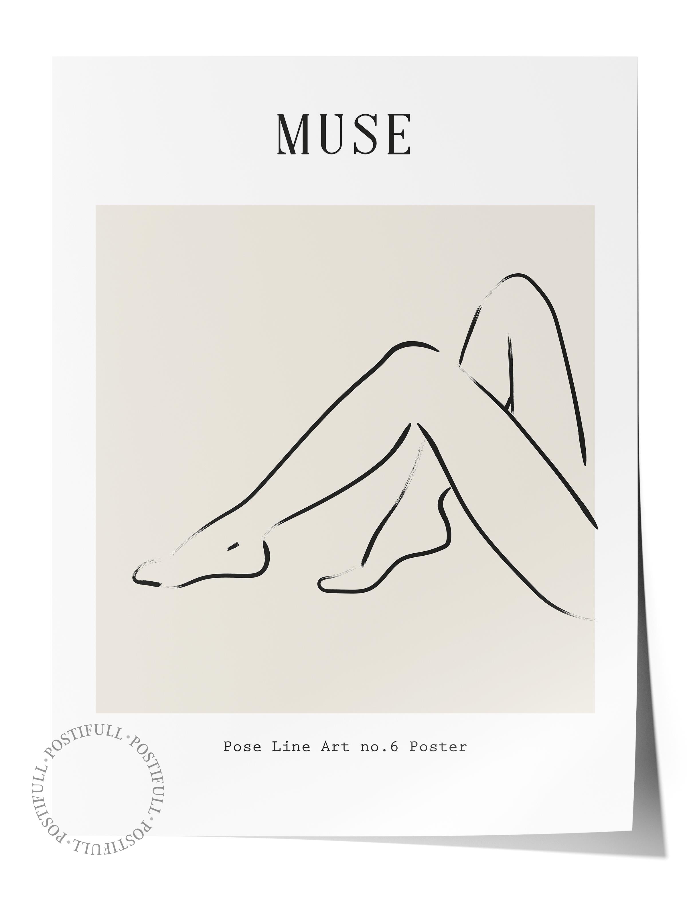 Soft Boho Çerçevesiz Duvar Posteri, İskandinav Temalı Poster - Salon, Mutfak ve Yatak Odası Dekoru