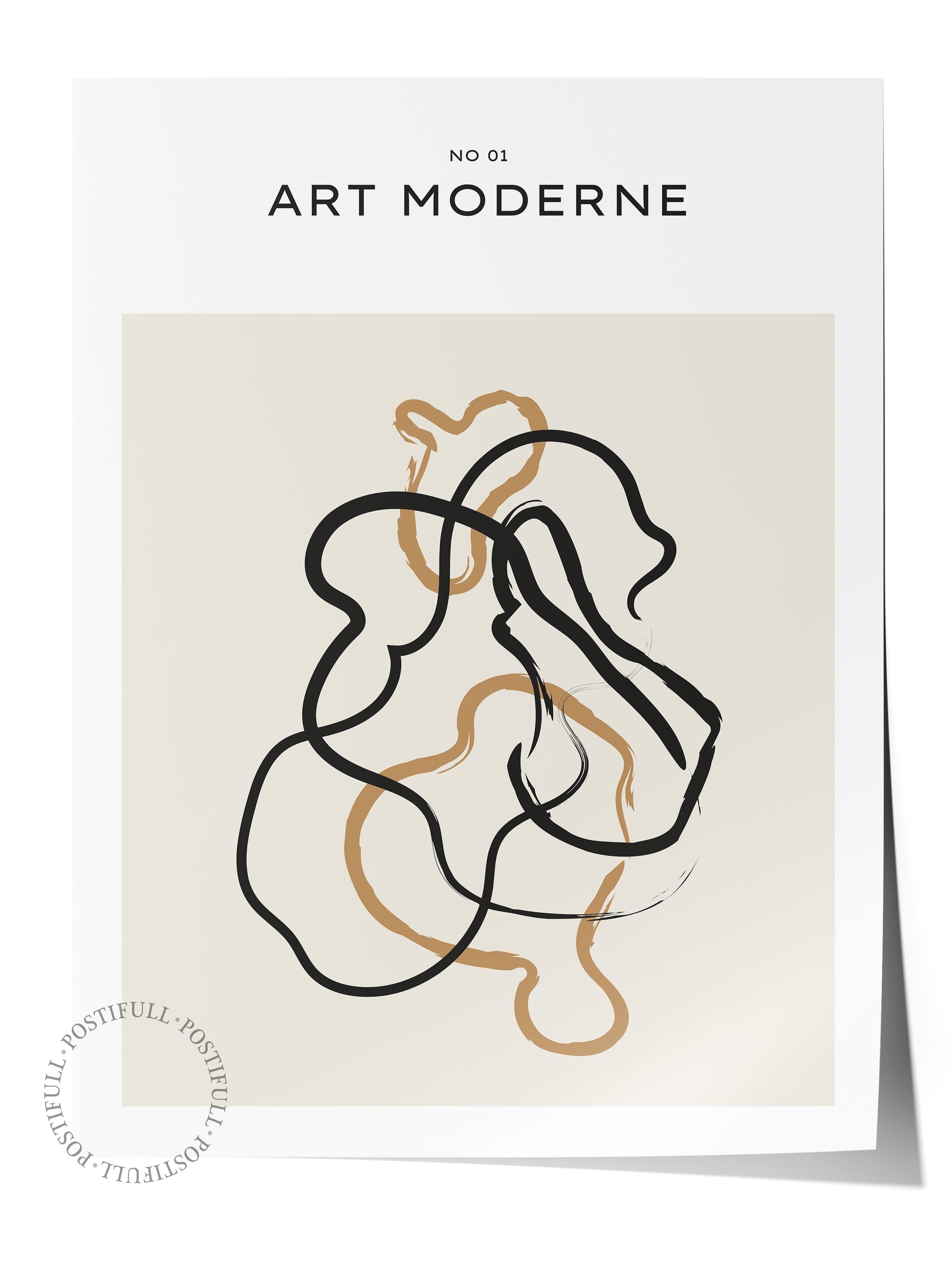 Soft Boho Çerçevesiz Duvar Posteri, İskandinav Temalı Poster - Salon, Mutfak ve Yatak Odası Dekoru