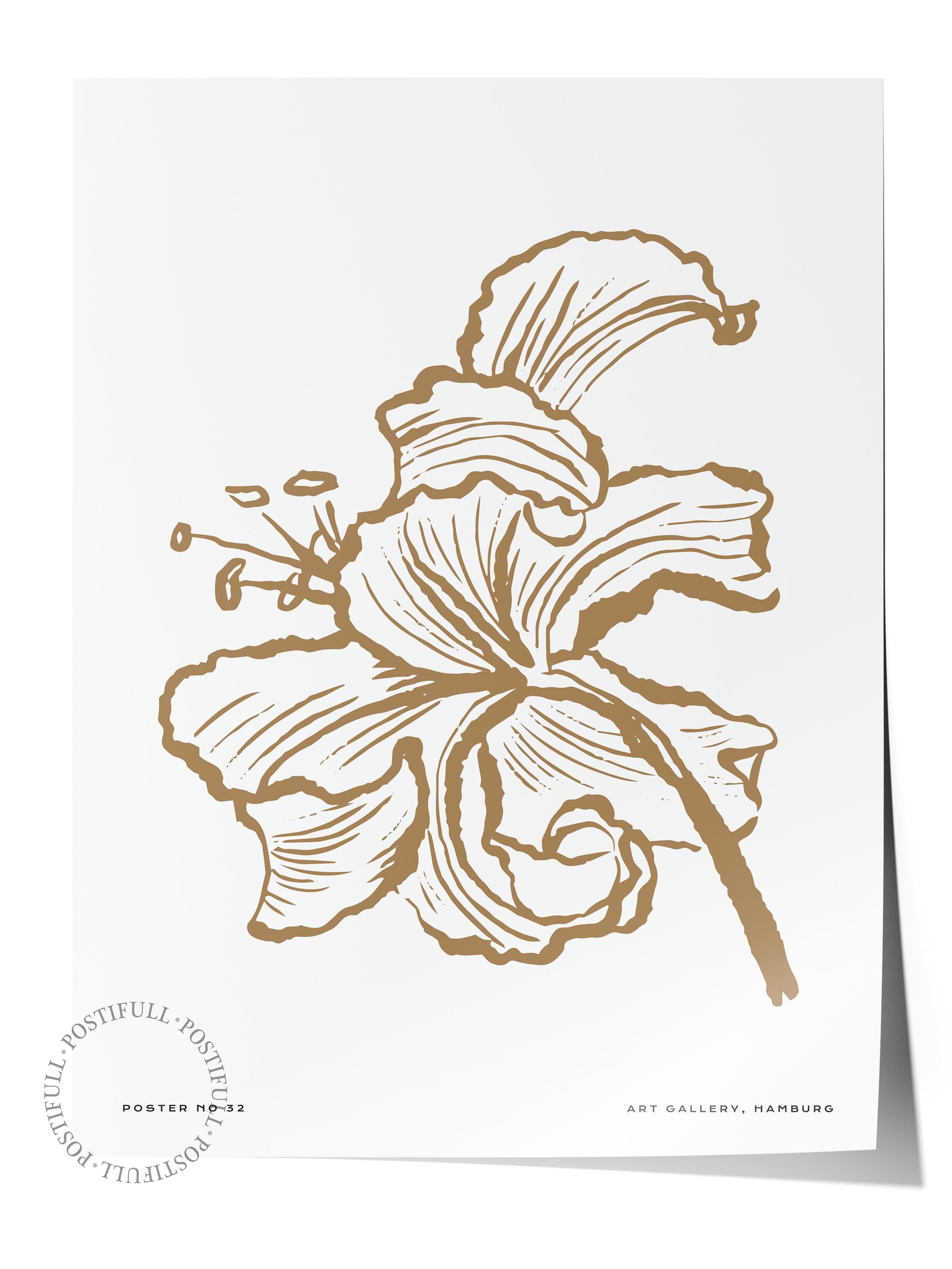 Soft Boho Çerçevesiz Duvar Posteri, İskandinav Temalı Poster - Salon, Mutfak ve Yatak Odası Dekoru