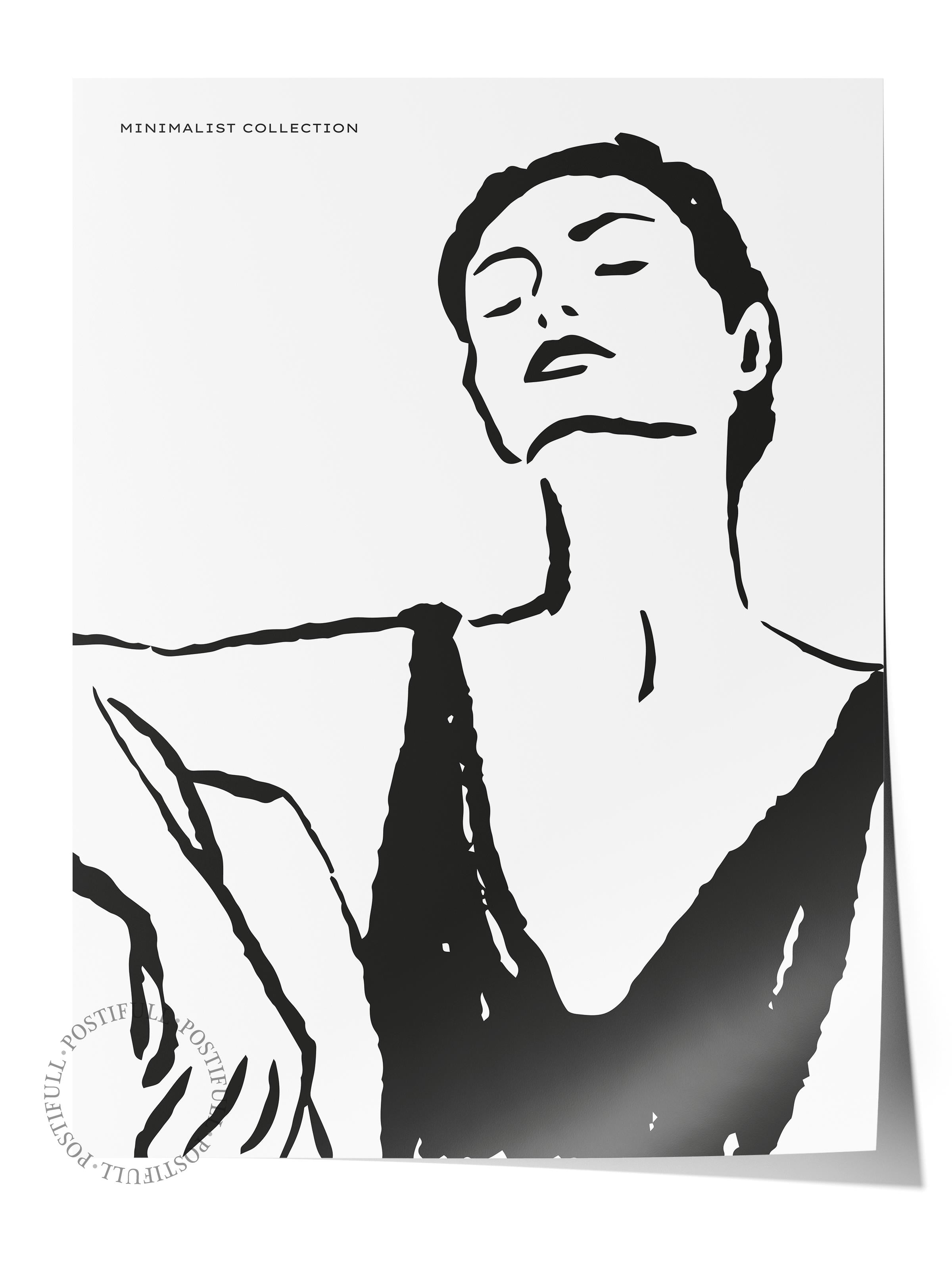 Soft Boho Çerçevesiz Duvar Posteri, İskandinav Temalı Poster - Salon, Mutfak ve Yatak Odası Dekoru