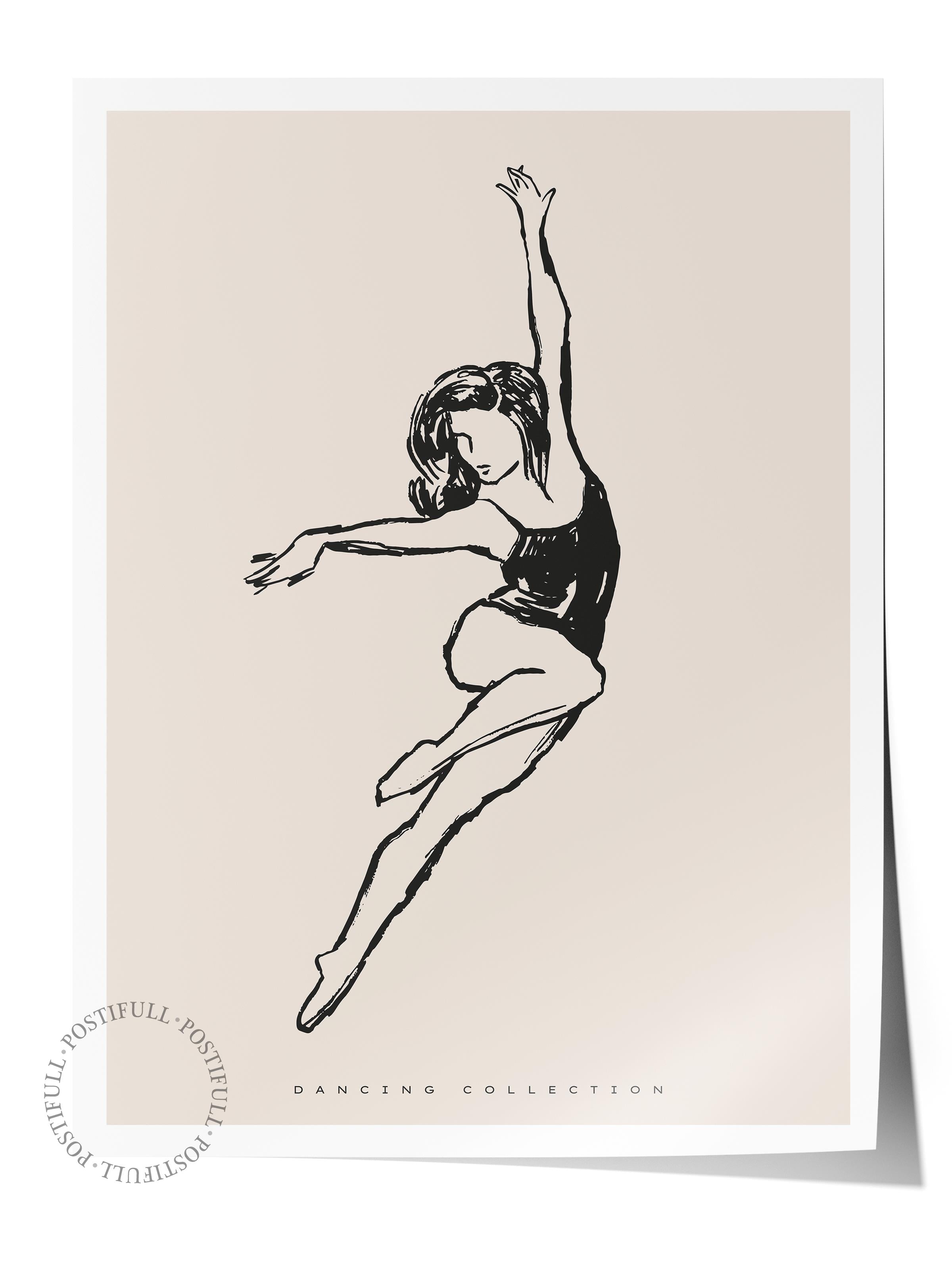 Soft Boho Çerçevesiz Duvar Posteri, İskandinav Temalı Poster - Salon, Mutfak ve Yatak Odası Dekoru
