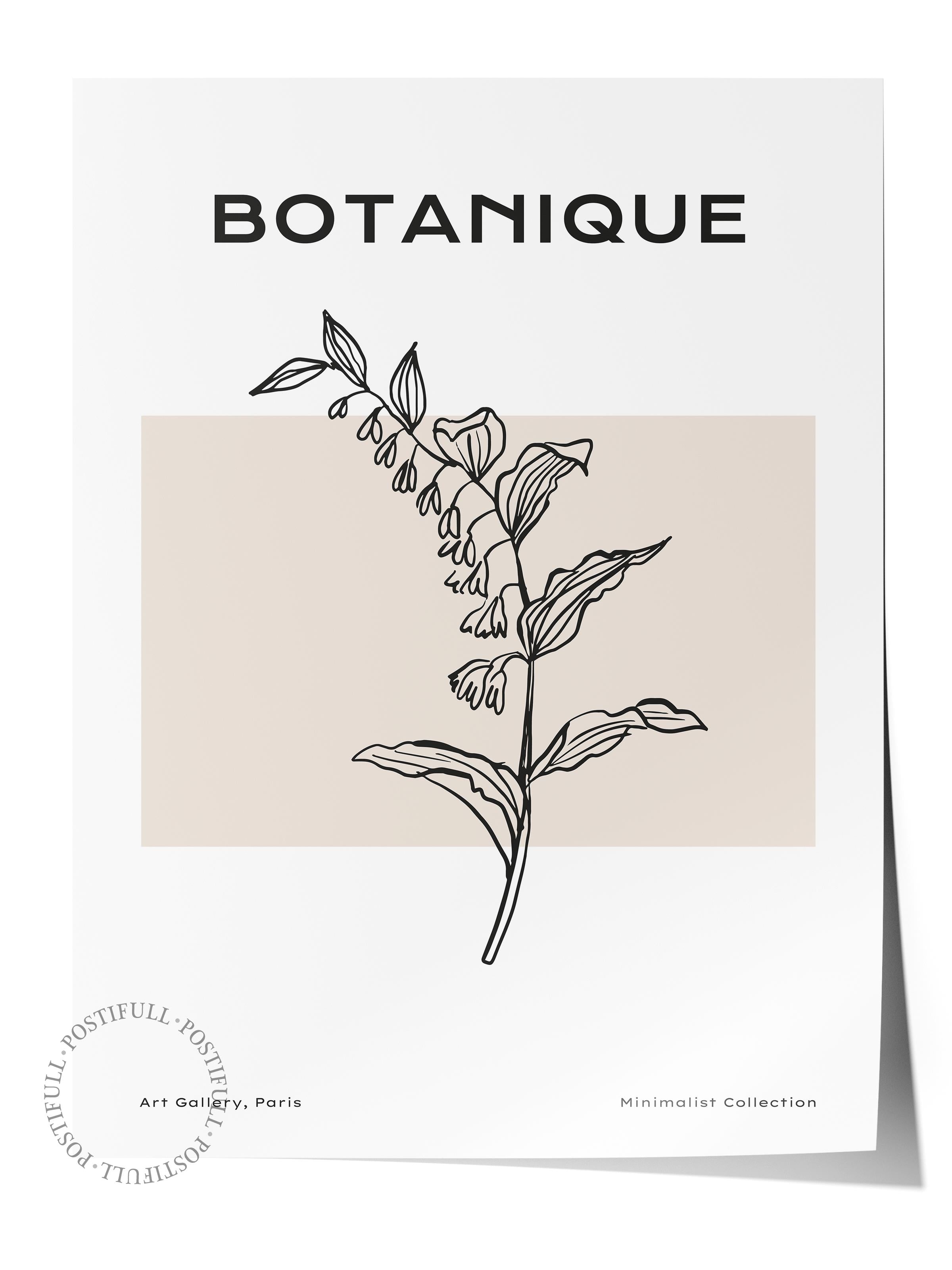 Soft Boho Çerçevesiz Duvar Posteri, İskandinav Temalı Poster - Salon, Mutfak ve Yatak Odası Dekoru