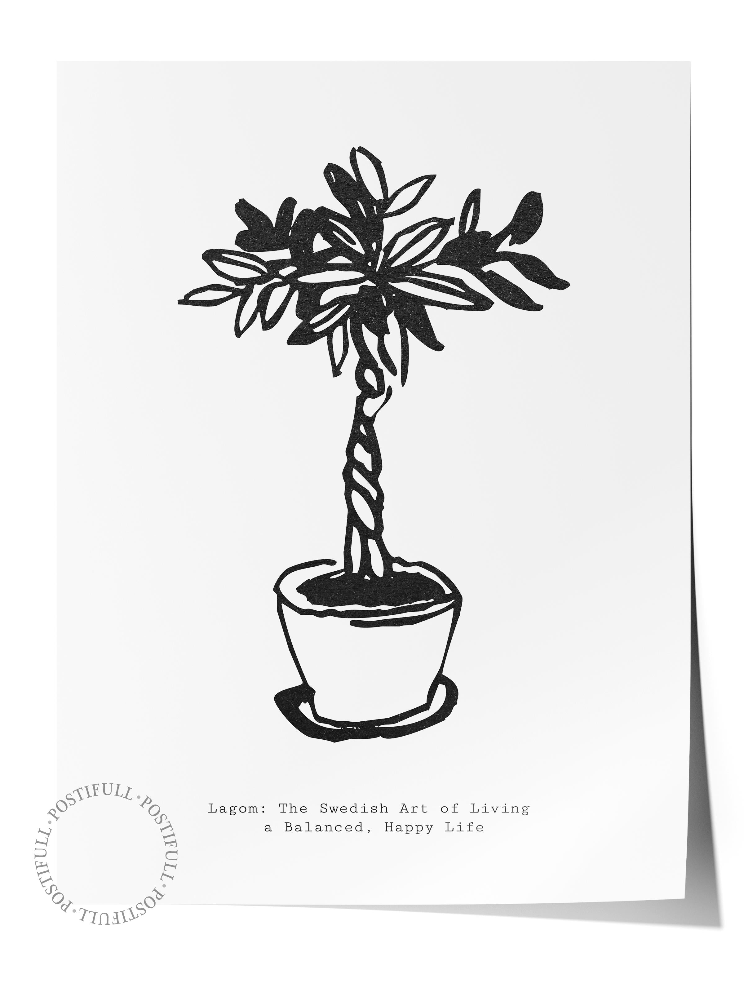 Soft Boho Çerçevesiz Duvar Posteri, İskandinav Temalı Poster - Salon, Mutfak ve Yatak Odası Dekoru