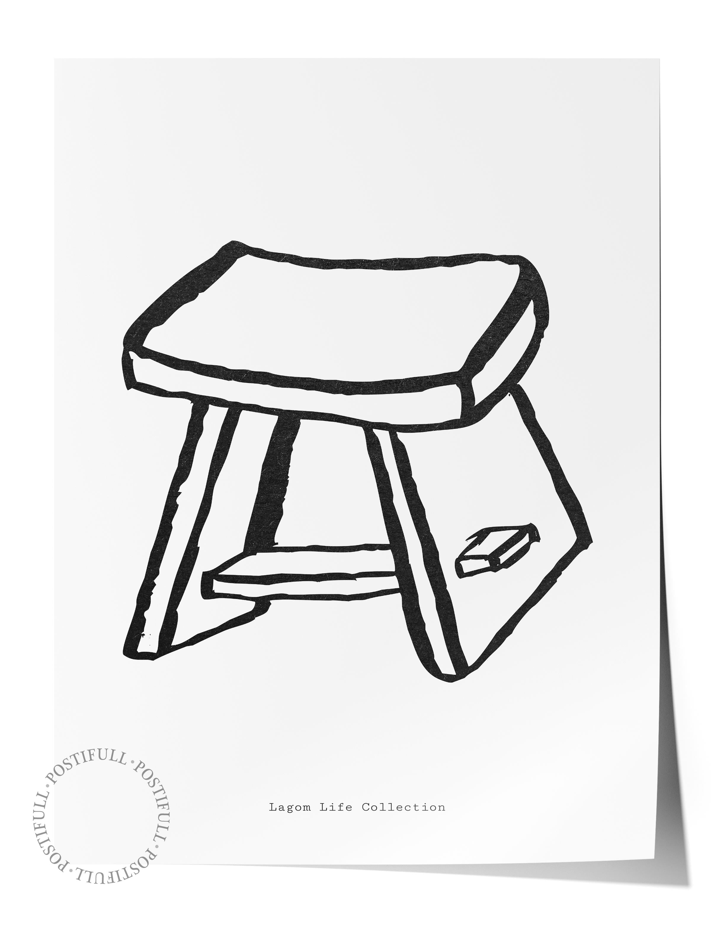 Soft Boho Çerçevesiz Duvar Posteri, İskandinav Temalı Poster - Salon, Mutfak ve Yatak Odası Dekoru