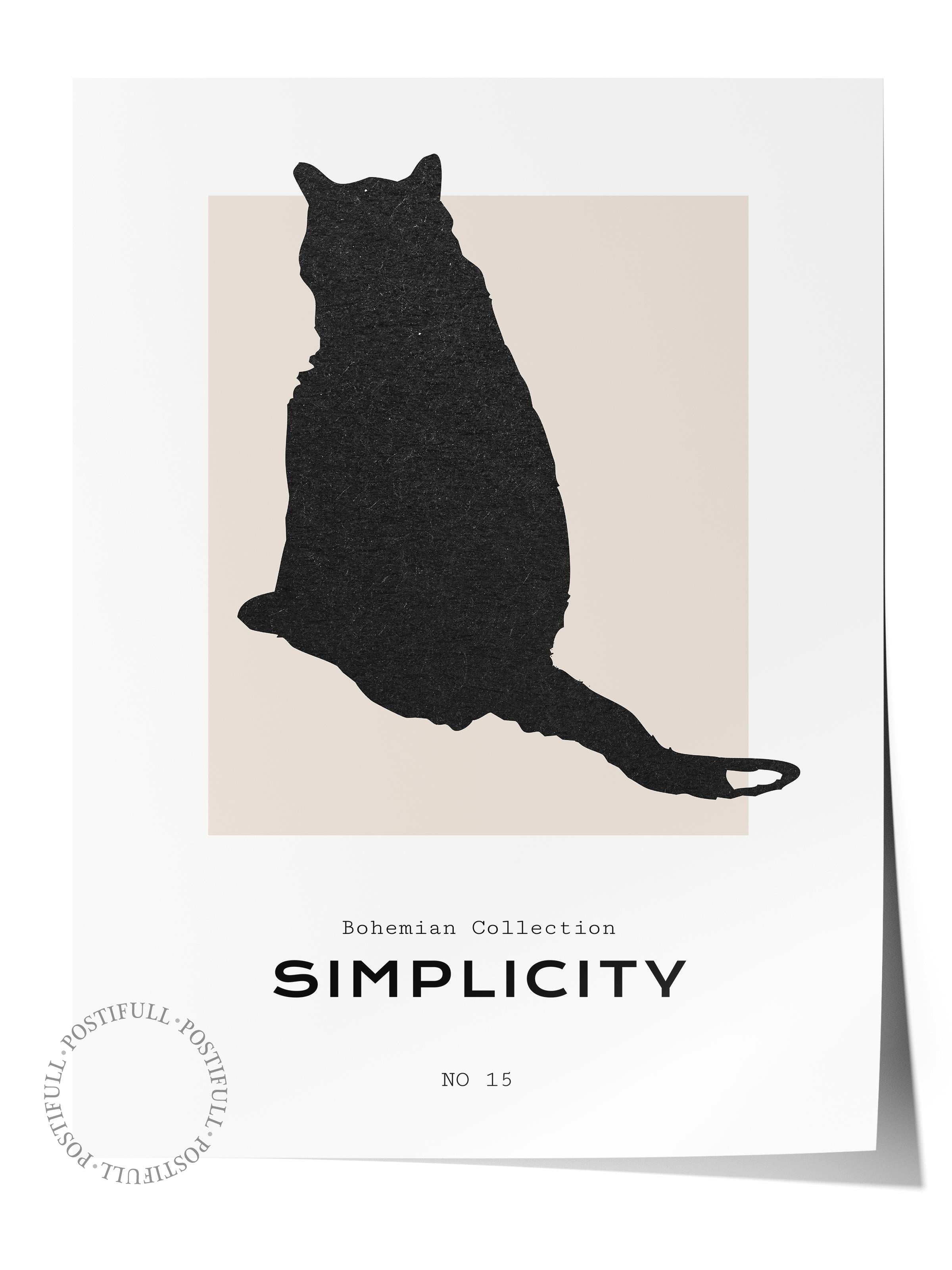 Soft Boho Çerçevesiz Duvar Posteri, İskandinav Temalı Poster - Salon, Mutfak ve Yatak Odası Dekoru