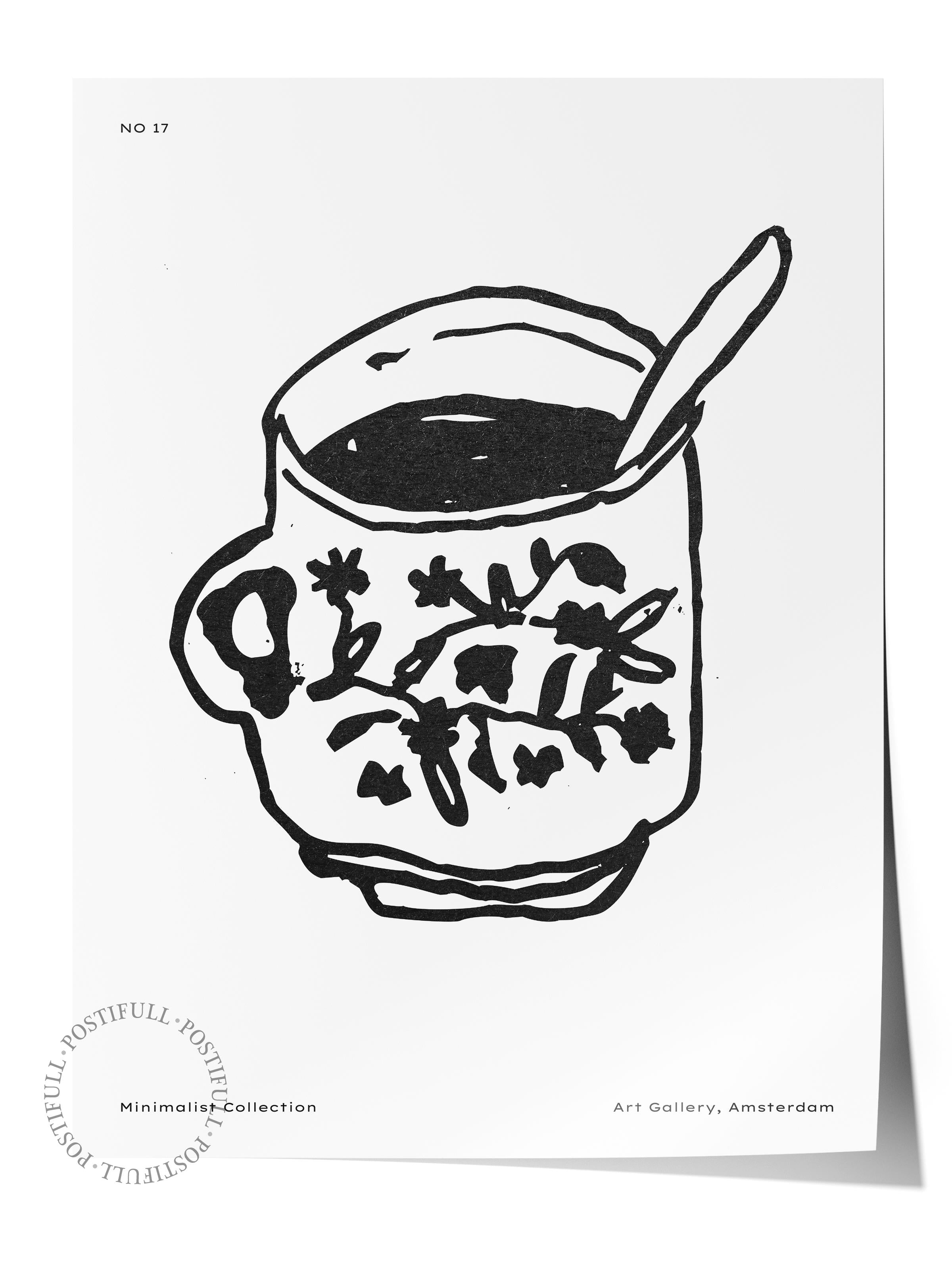 Soft Boho Çerçevesiz Duvar Posteri, İskandinav Temalı Poster - Salon, Mutfak ve Yatak Odası Dekoru