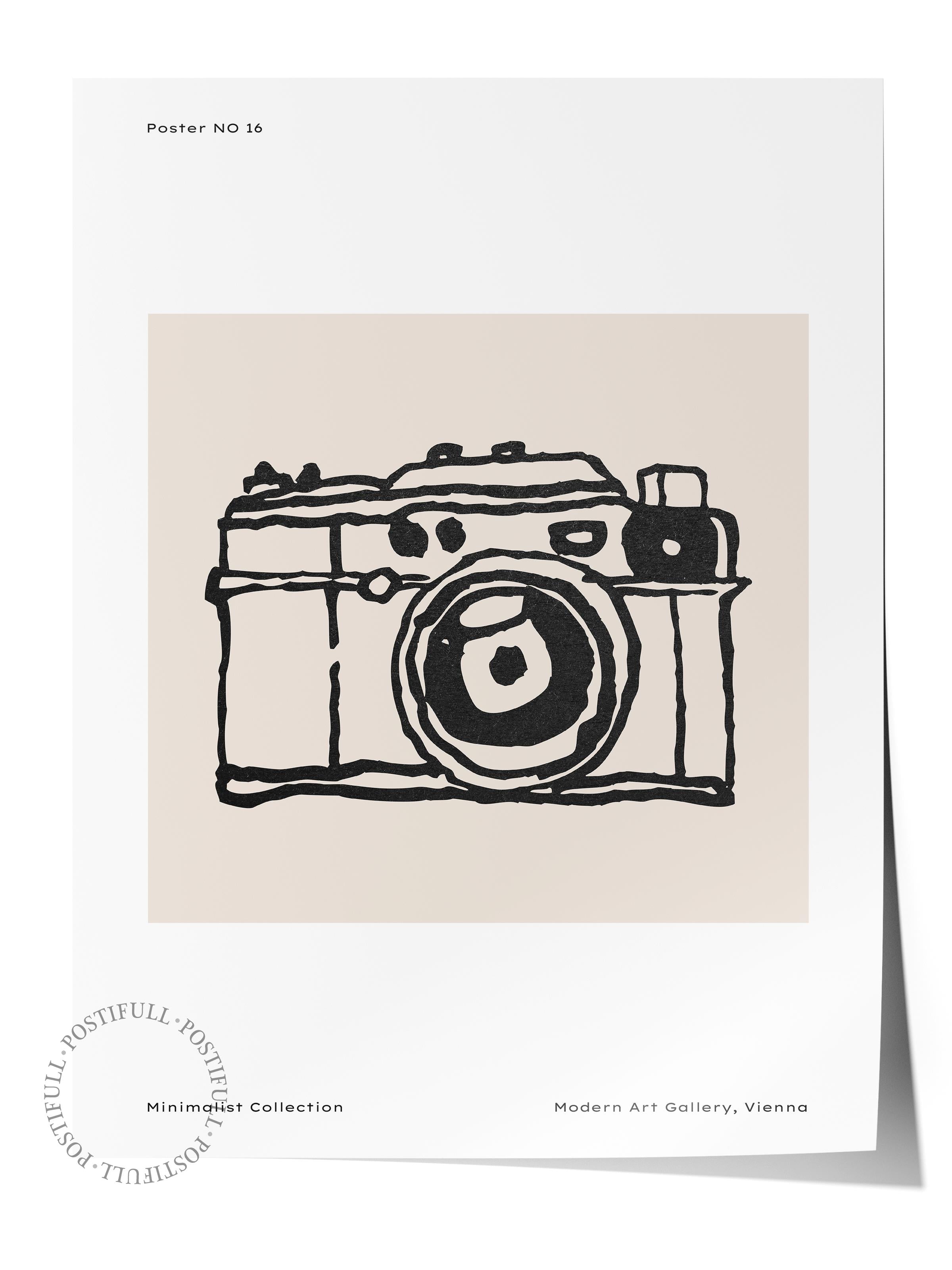 Soft Boho Çerçevesiz Duvar Posteri, İskandinav Temalı Poster - Salon, Mutfak ve Yatak Odası Dekoru