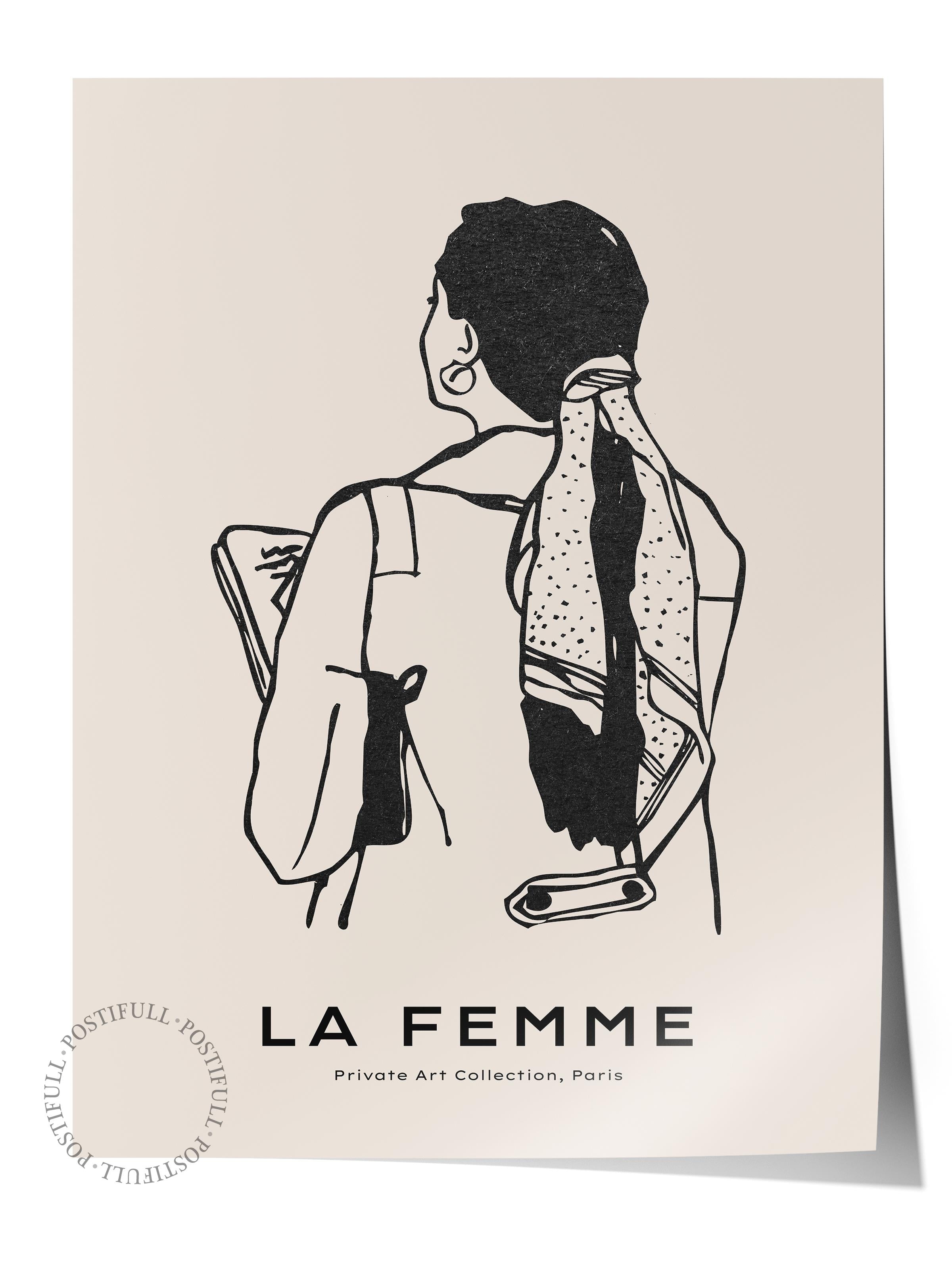 Soft Boho Çerçevesiz Duvar Posteri, İskandinav Temalı Poster - Salon, Mutfak ve Yatak Odası Dekoru