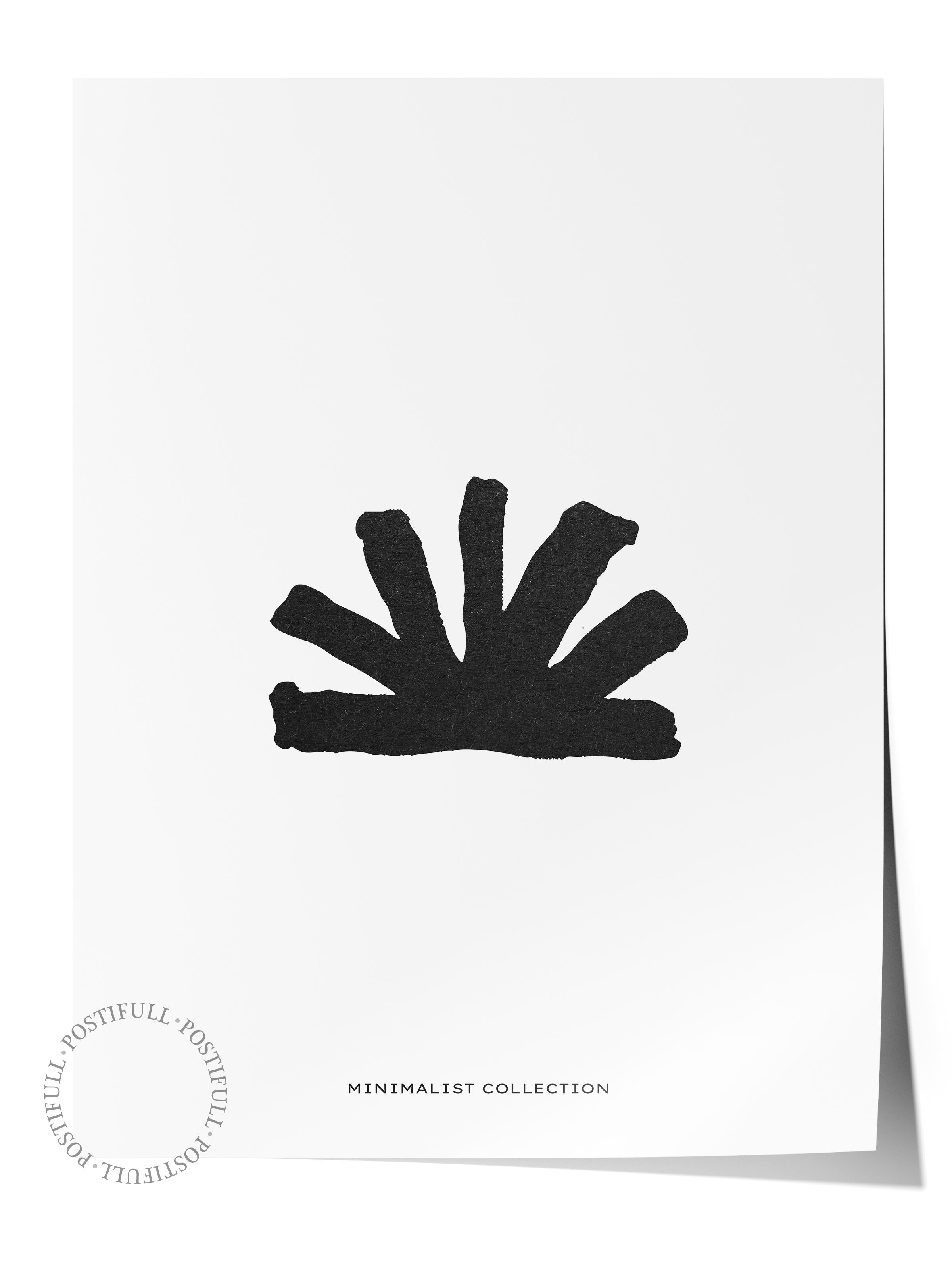 Soft Boho Çerçevesiz Duvar Posteri, İskandinav Temalı Poster - Salon, Mutfak ve Yatak Odası Dekoru