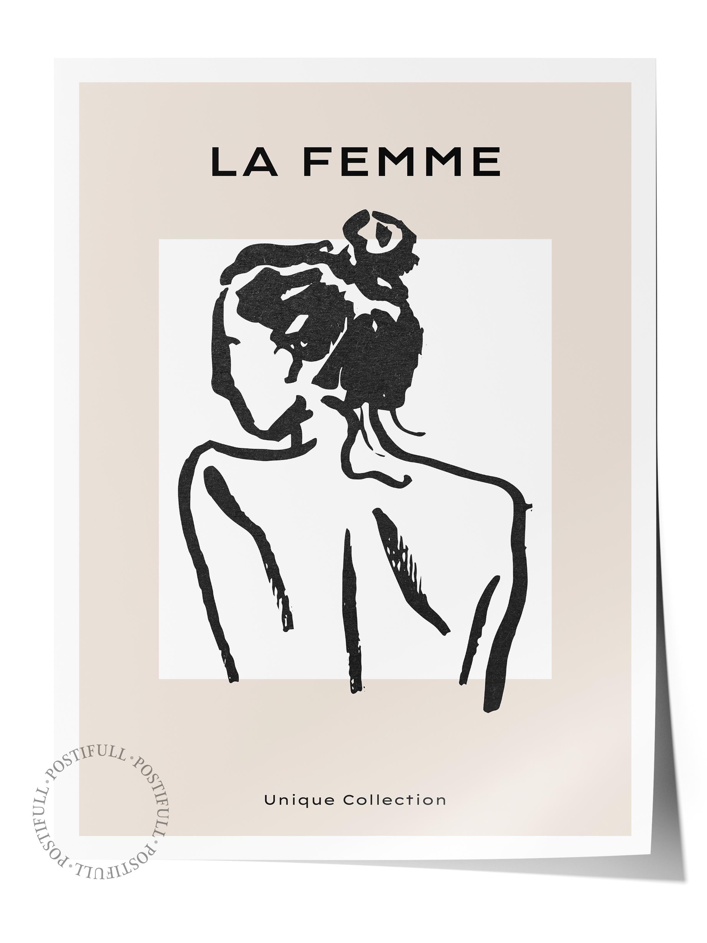 Soft Boho Çerçevesiz Duvar Posteri, İskandinav Temalı Poster - Salon, Mutfak ve Yatak Odası Dekoru