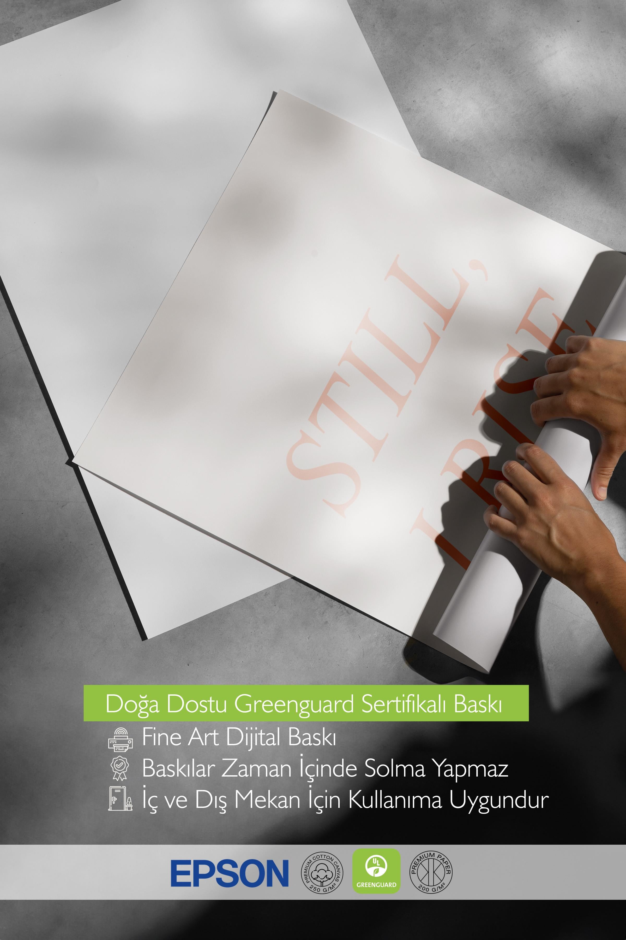 Still, I Rise Poster, Çerçevesiz Duvar Posteri, Dikey Duvar Tablosu Comfort Serisi NO:108371