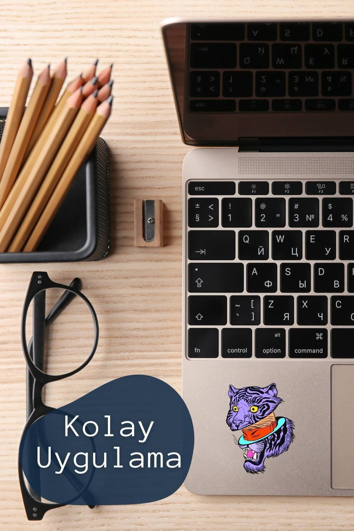 Tarot Temalı Sticker Seti - 12 Adet Etiket Seti- Telefon, Tablet, Defter Laptop Uyumlu Etiket