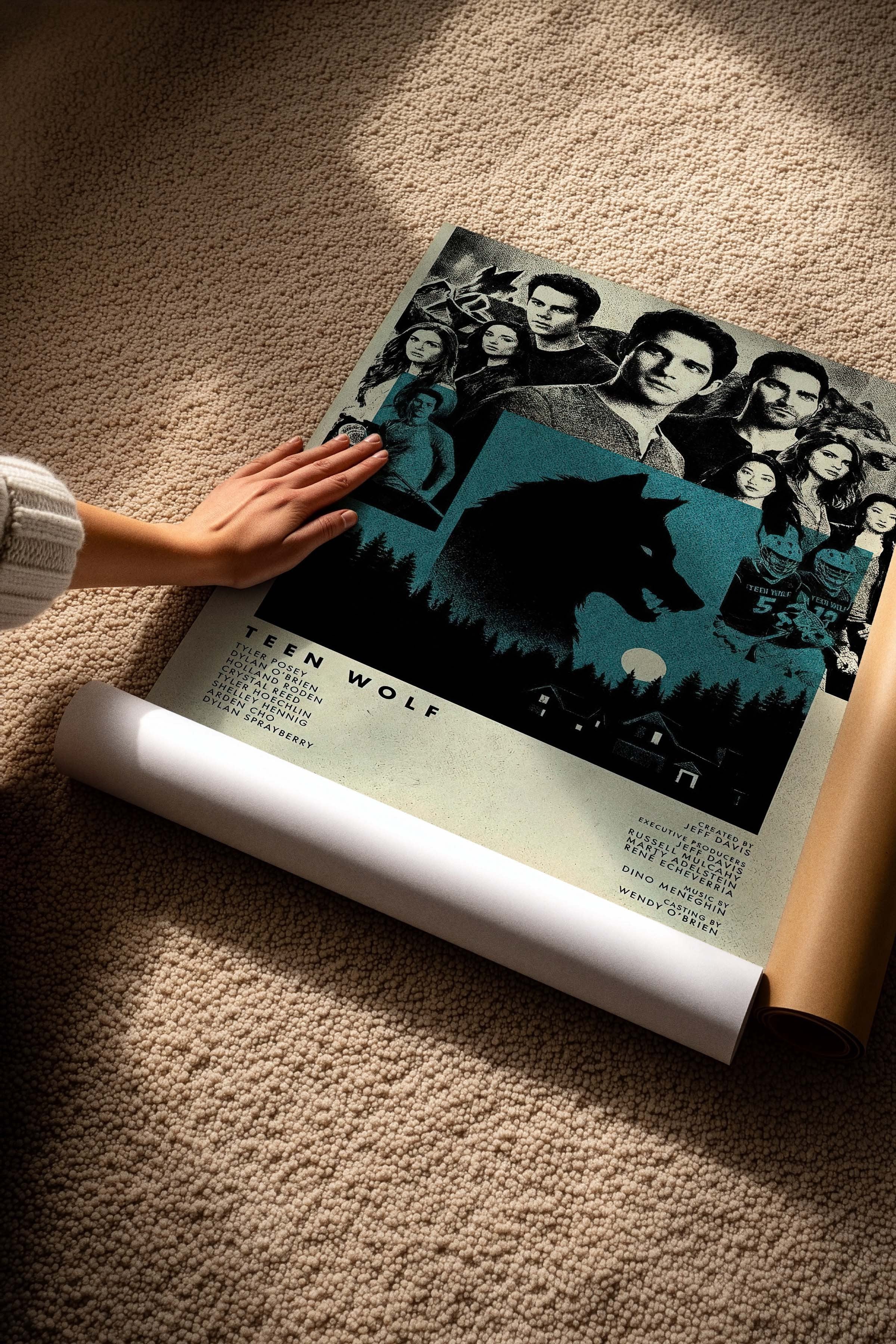 Teen Wolf Posteri, Sinema ve Dizi Tablo Posterleri, Film Dizi Afişleri NO:112798