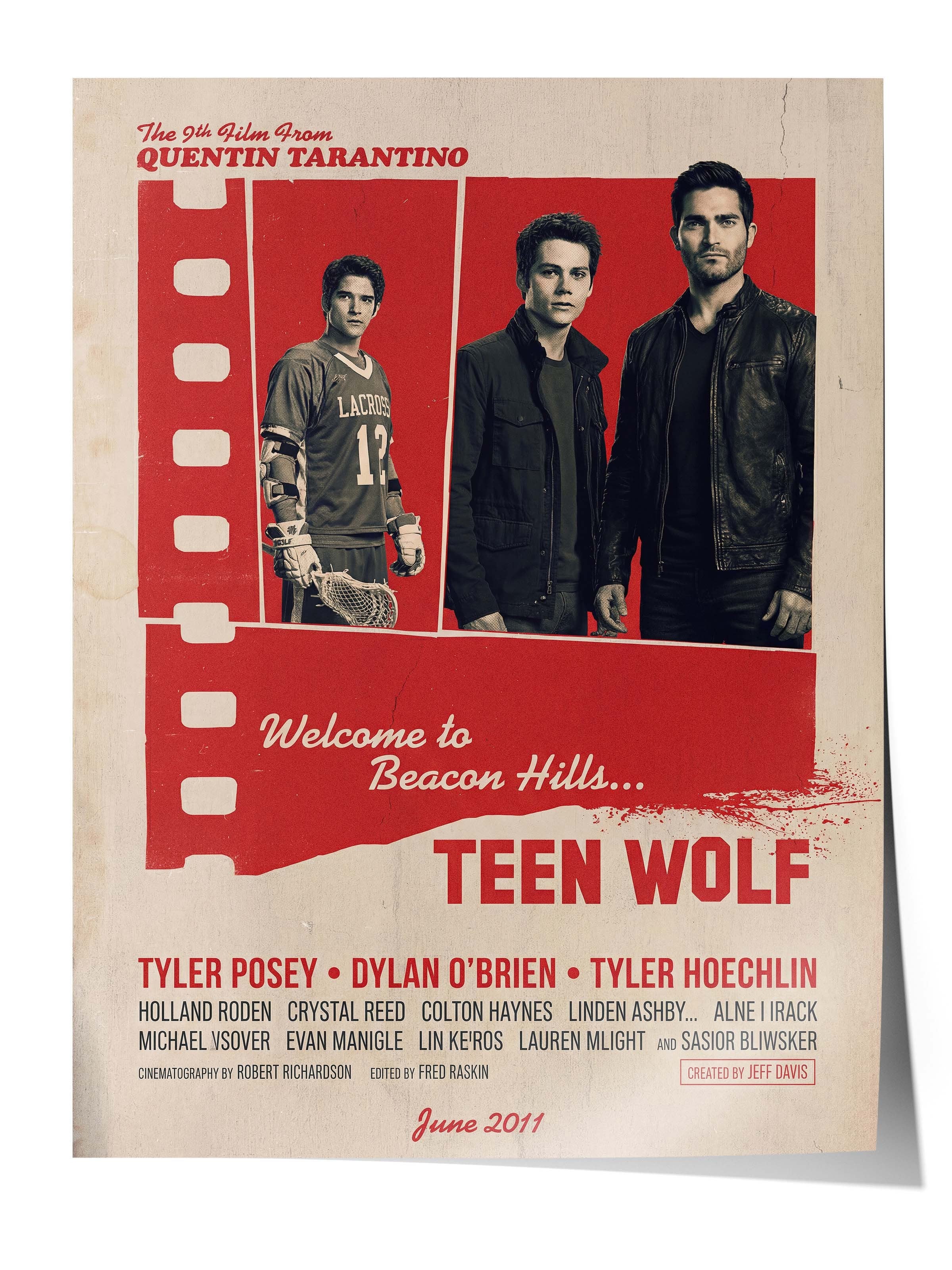 Teen Wolf Posteri, Sinema ve Dizi Tablo Posterleri, Film Dizi Afişleri NO:112875