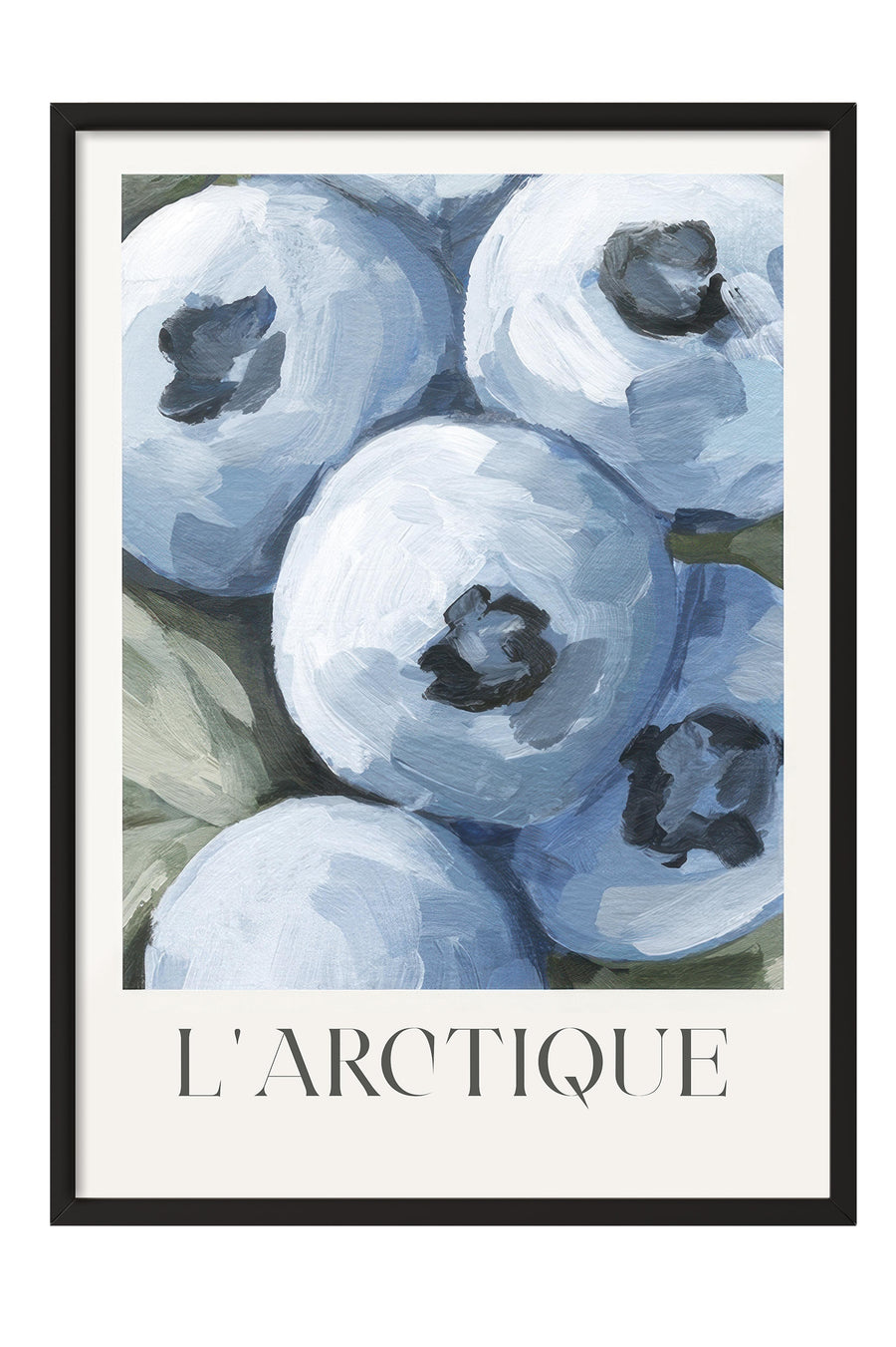 L'ARCTIQUE Poster – Siyah Çerçeveli Tablo