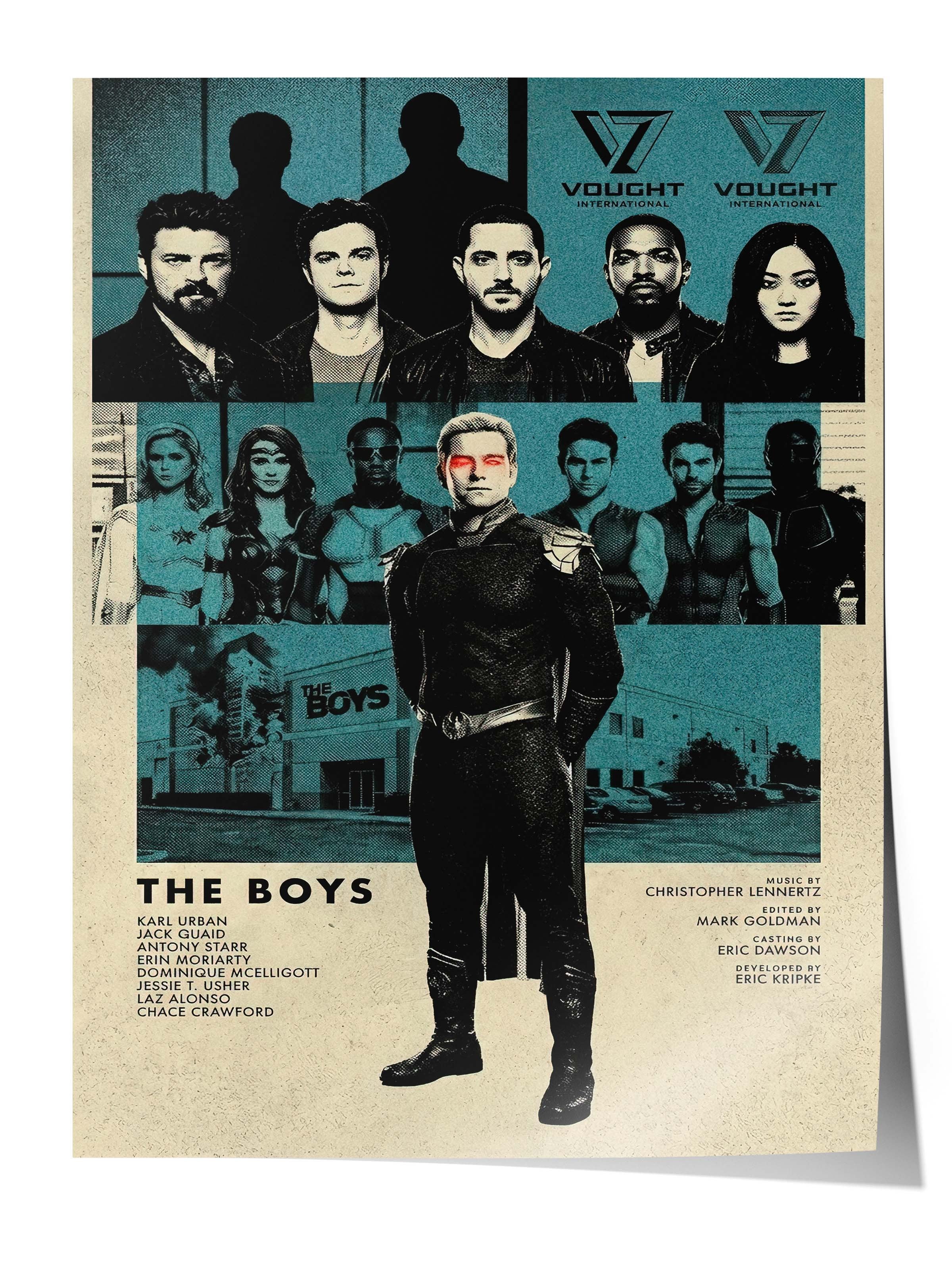The Boys Posteri, Sinema ve Dizi Tablo Posterleri, Film Dizi Afişleri NO:112778
