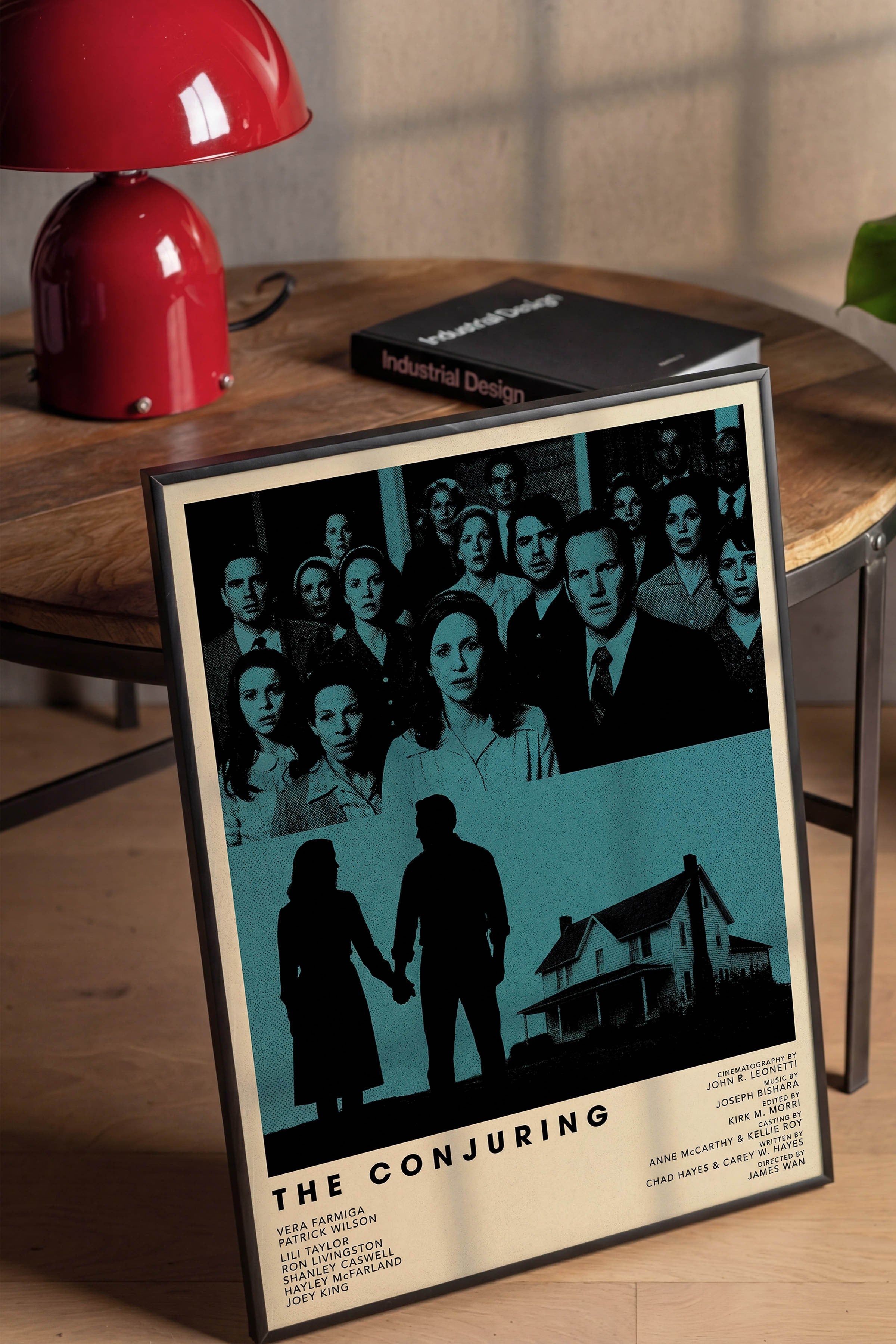The Conjuring Siyah Çerçeveli Poster, Sinema ve Dizi Tablo, Film Dizi Afişleri NO:112839