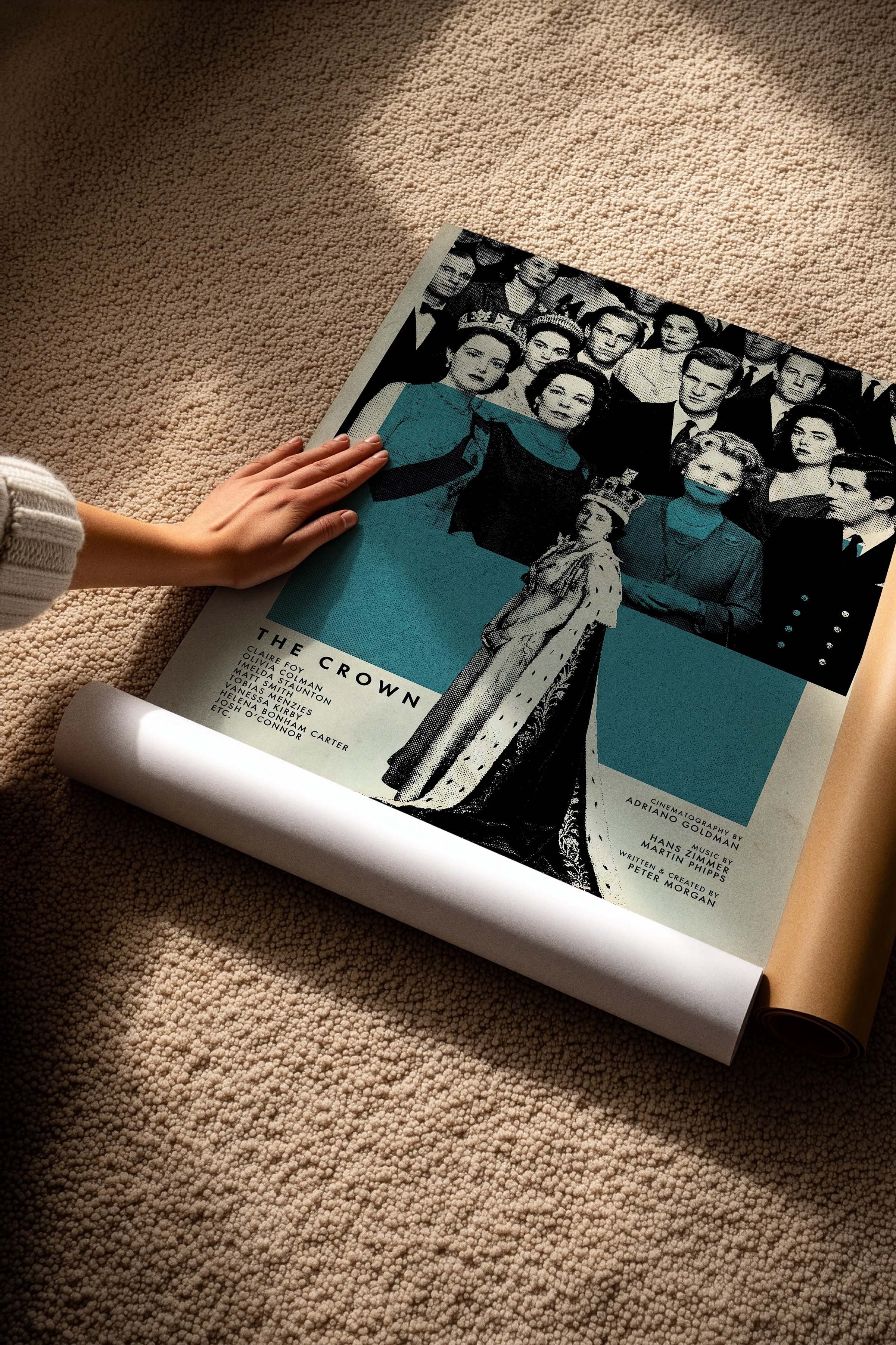 The Crown Posteri, Sinema ve Dizi Tablo Posterleri, Film Dizi Afişleri NO:112792