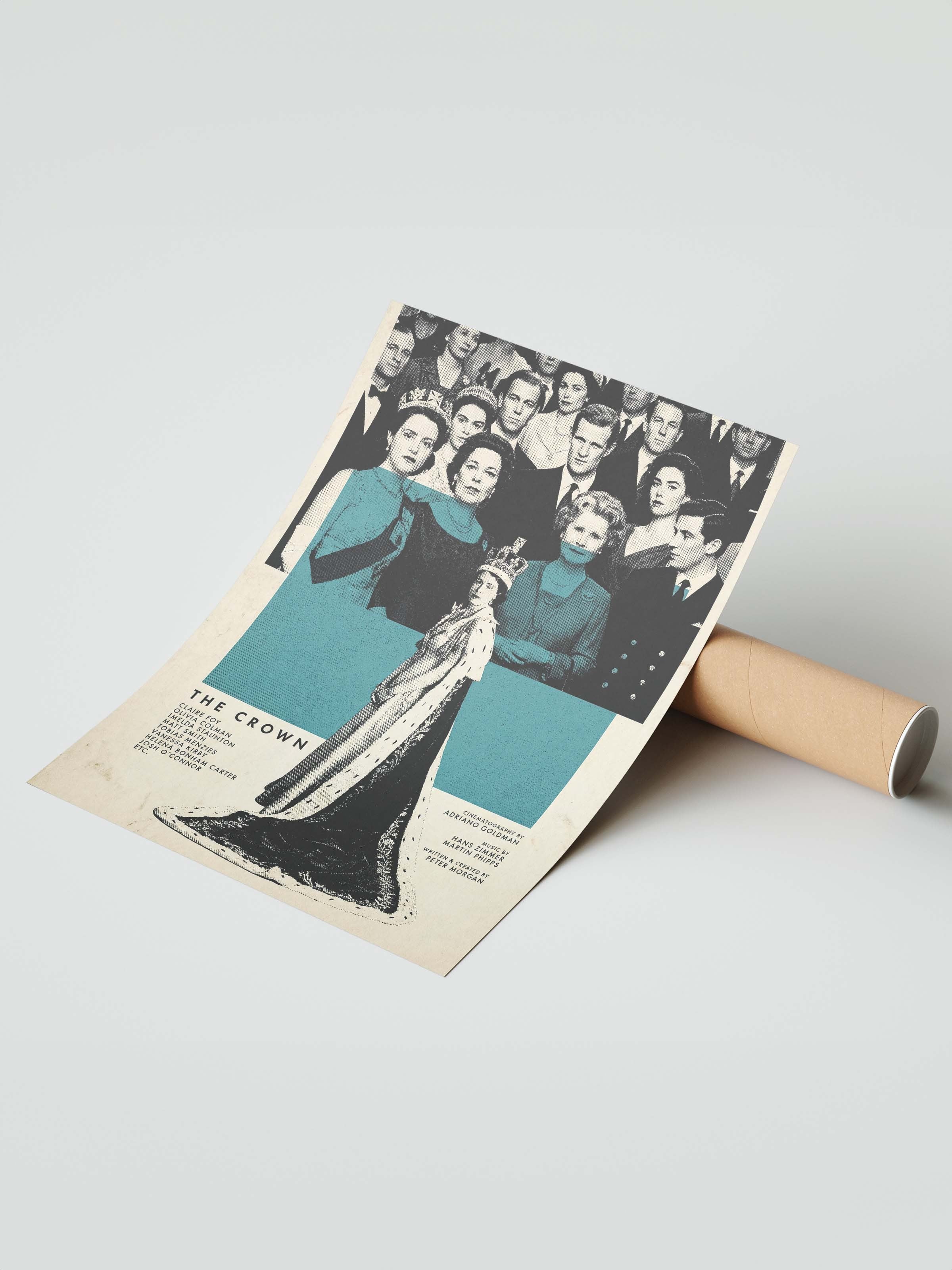 The Crown Posteri, Sinema ve Dizi Tablo Posterleri, Film Dizi Afişleri NO:112792