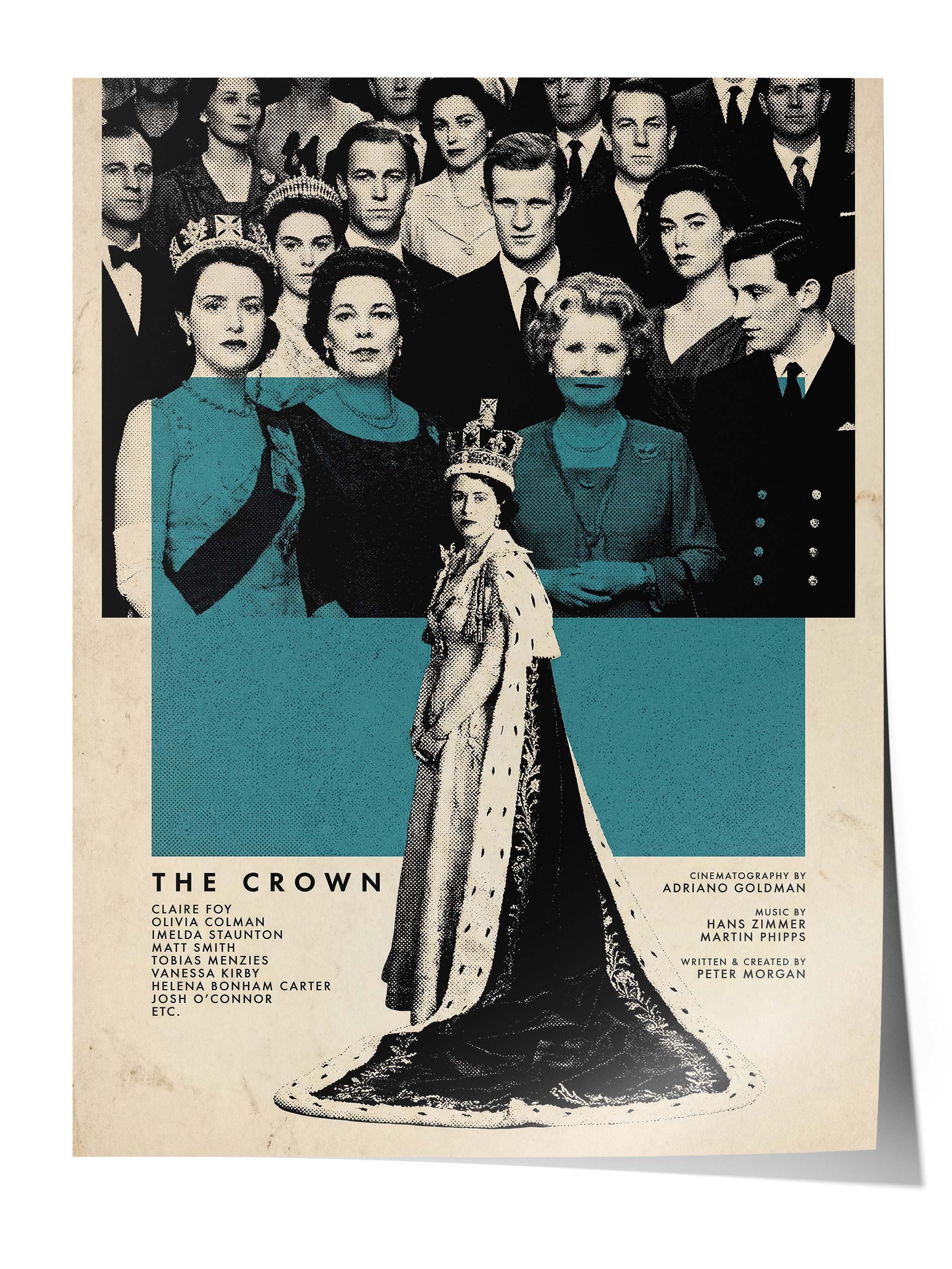 The Crown Posteri, Sinema ve Dizi Tablo Posterleri, Film Dizi Afişleri NO:112792