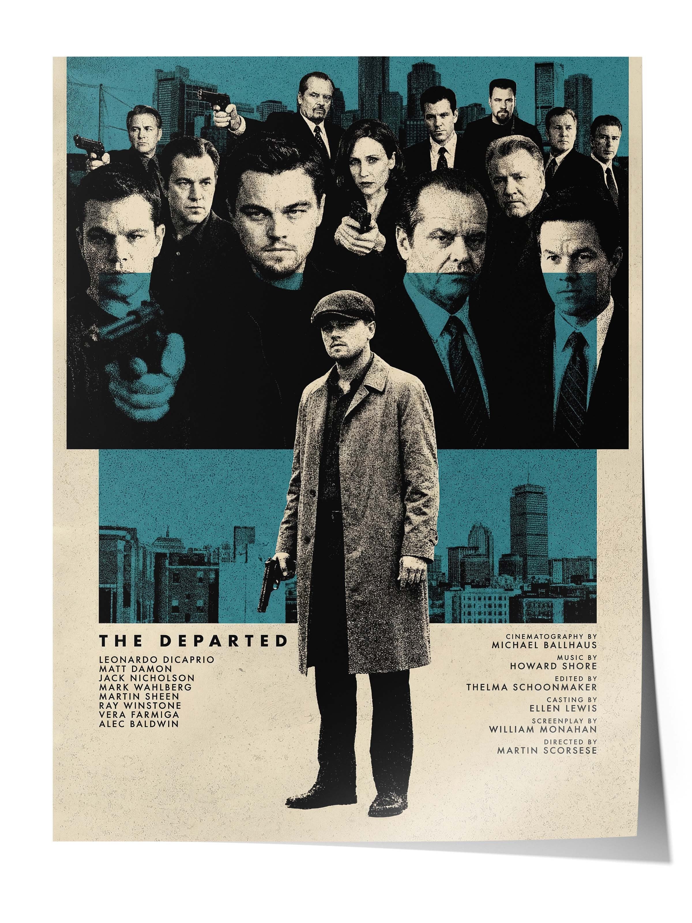 The Departed Posteri, Sinema ve Dizi Tablo Posterleri, Film Dizi Afişleri NO:112831
