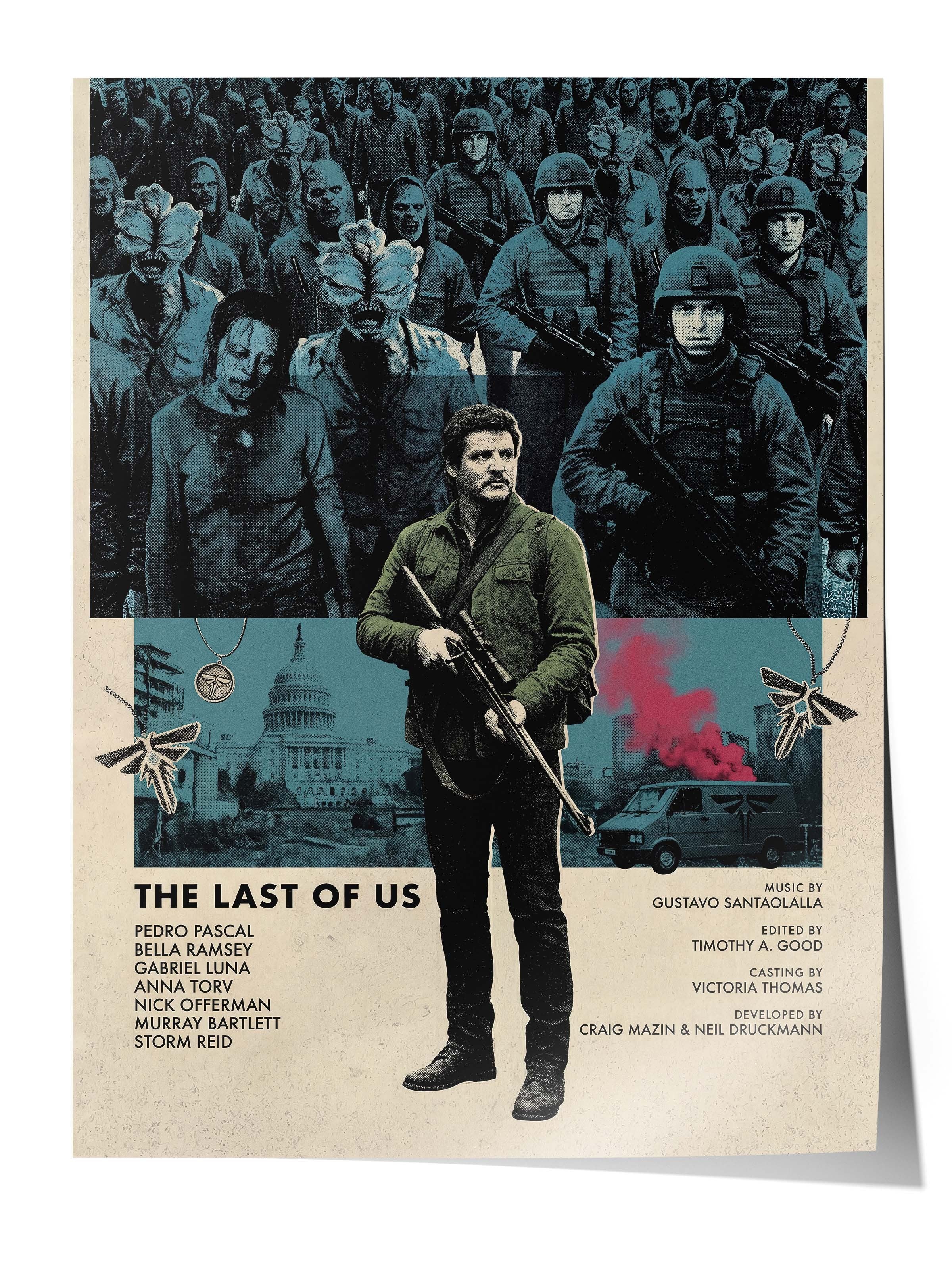 The Last of Us Posteri, Sinema ve Dizi Tablo Posterleri, Film Dizi Afişleri NO:112781