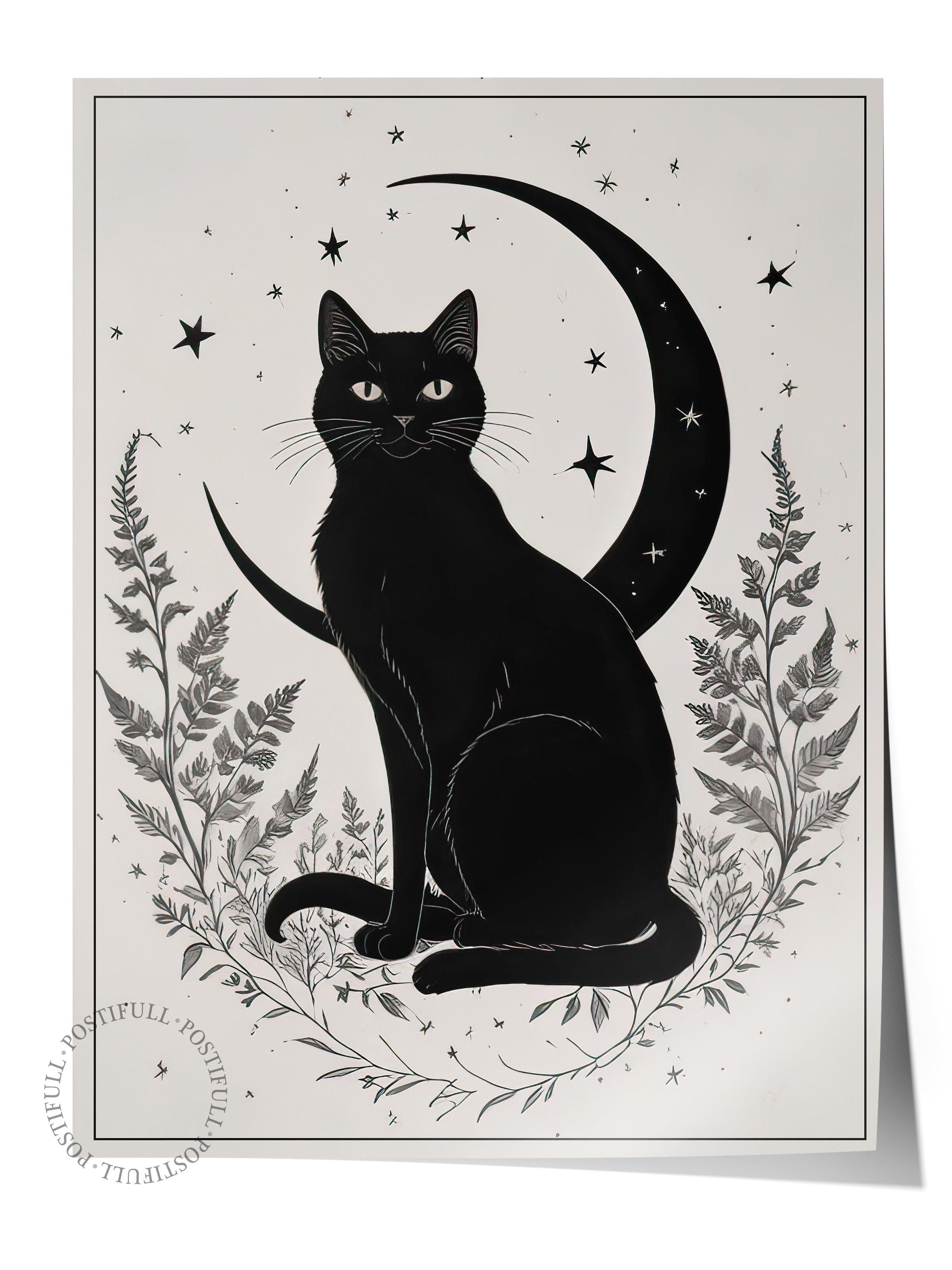 The Moon Poster, Çerçevesiz Duvar Posteri, Dikey Duvar Tablosu Comfort Serisi NO:108361