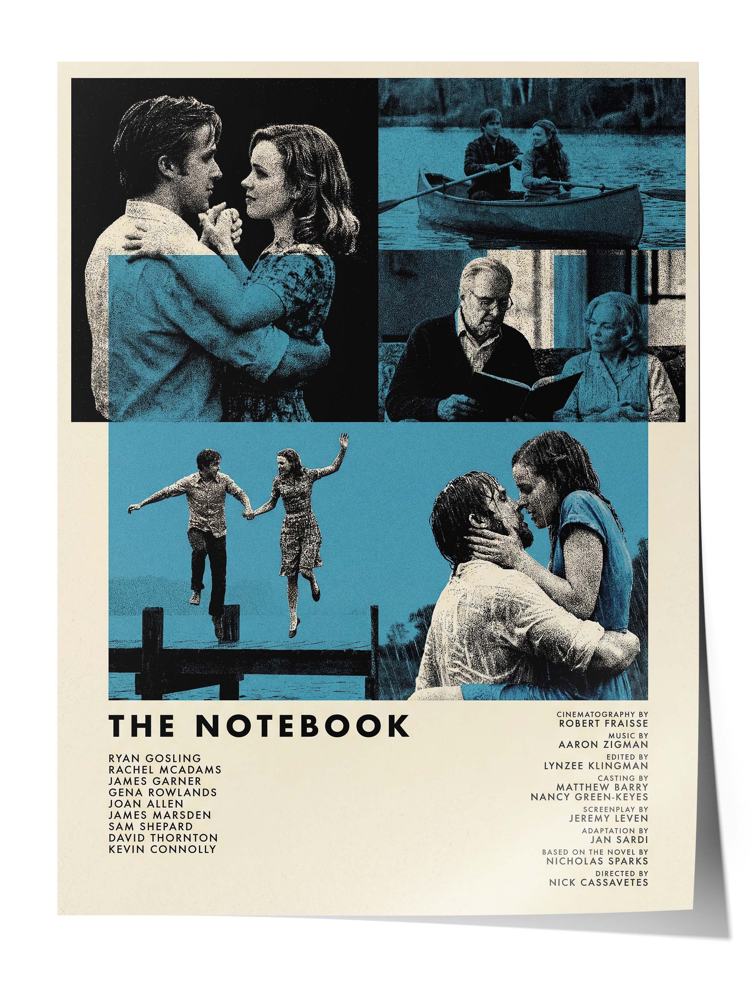 The Notebook Posteri, Sinema ve Dizi Tablo Posterleri, Film Dizi Afişleri NO:112825