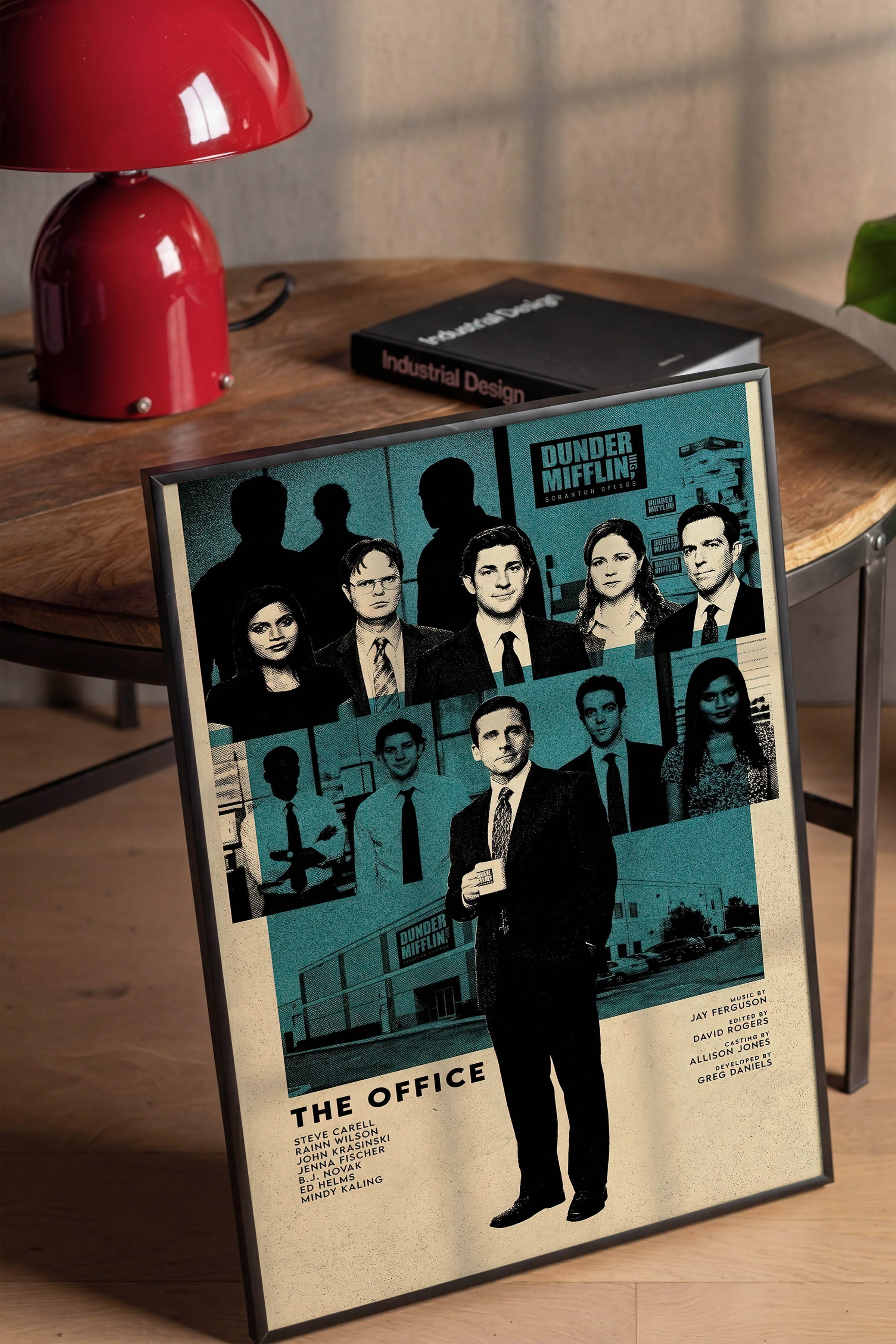 The Office (US) Siyah Çerçeveli Poster, Sinema ve Dizi Tablo, Film Dizi Afişleri NO:112777