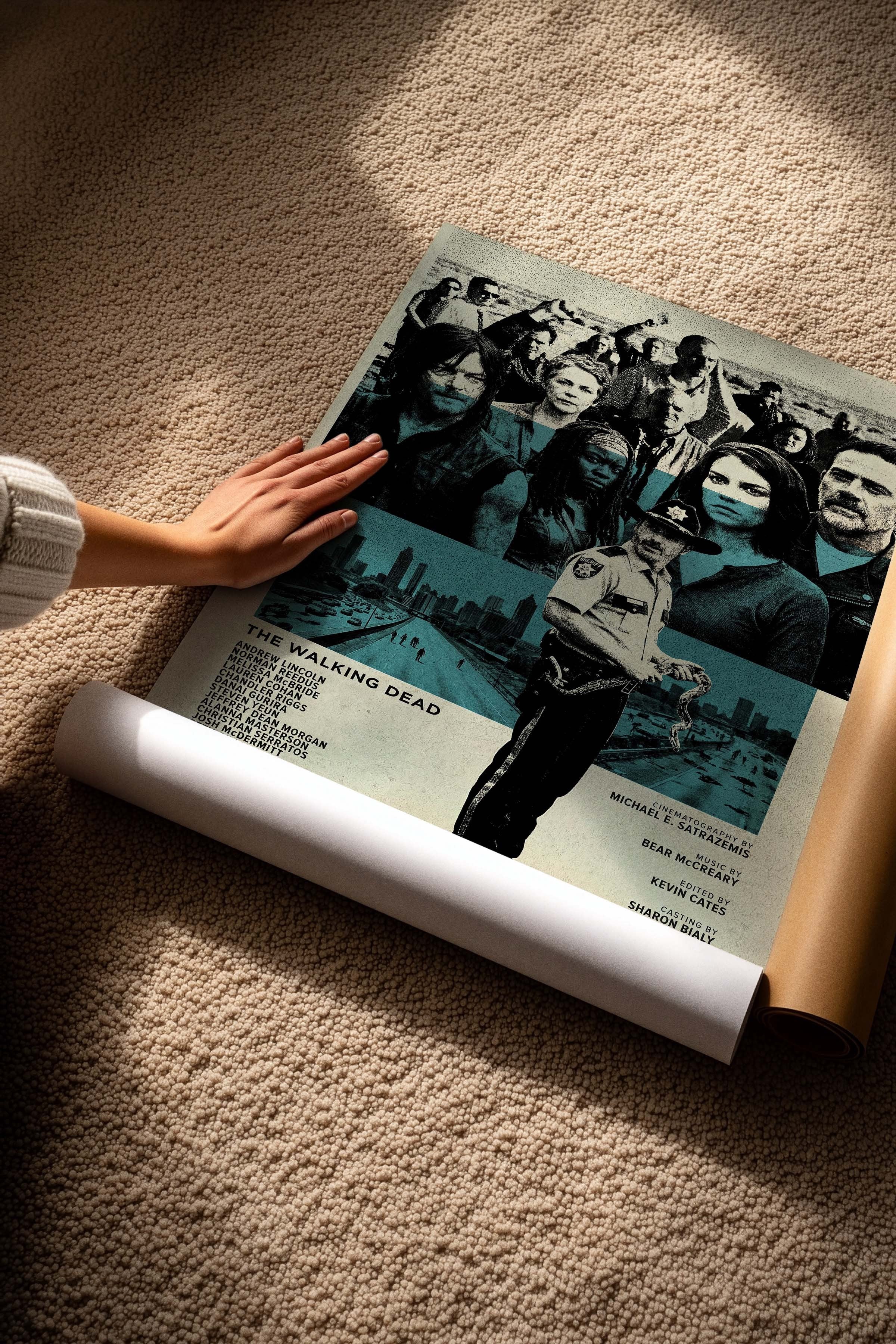 The Walking Dead Posteri, Sinema ve Dizi Tablo Posterleri, Film Dizi Afişleri NO:112767