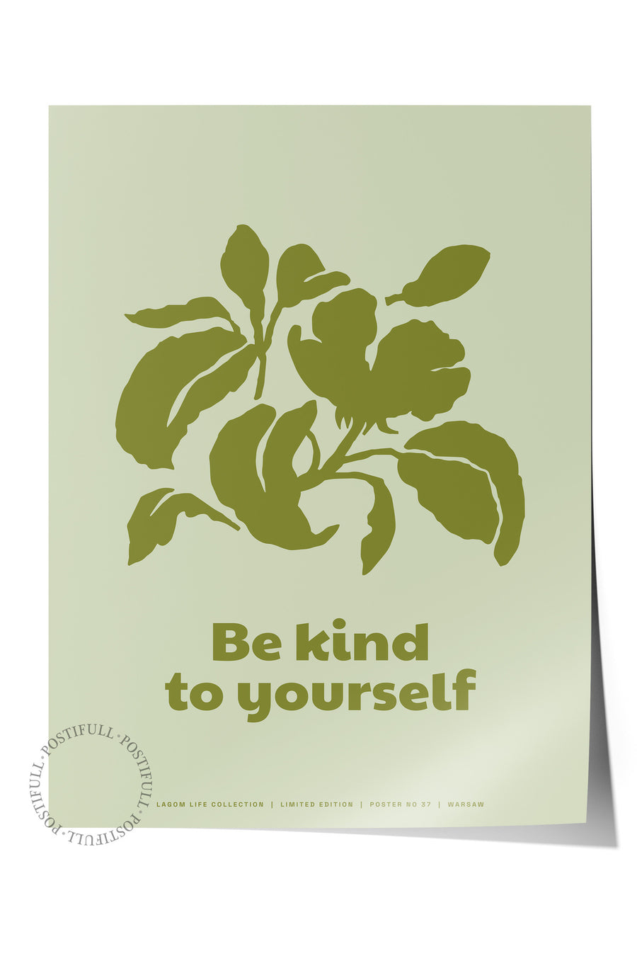 Be kind to yourself Çerçevesiz Poster