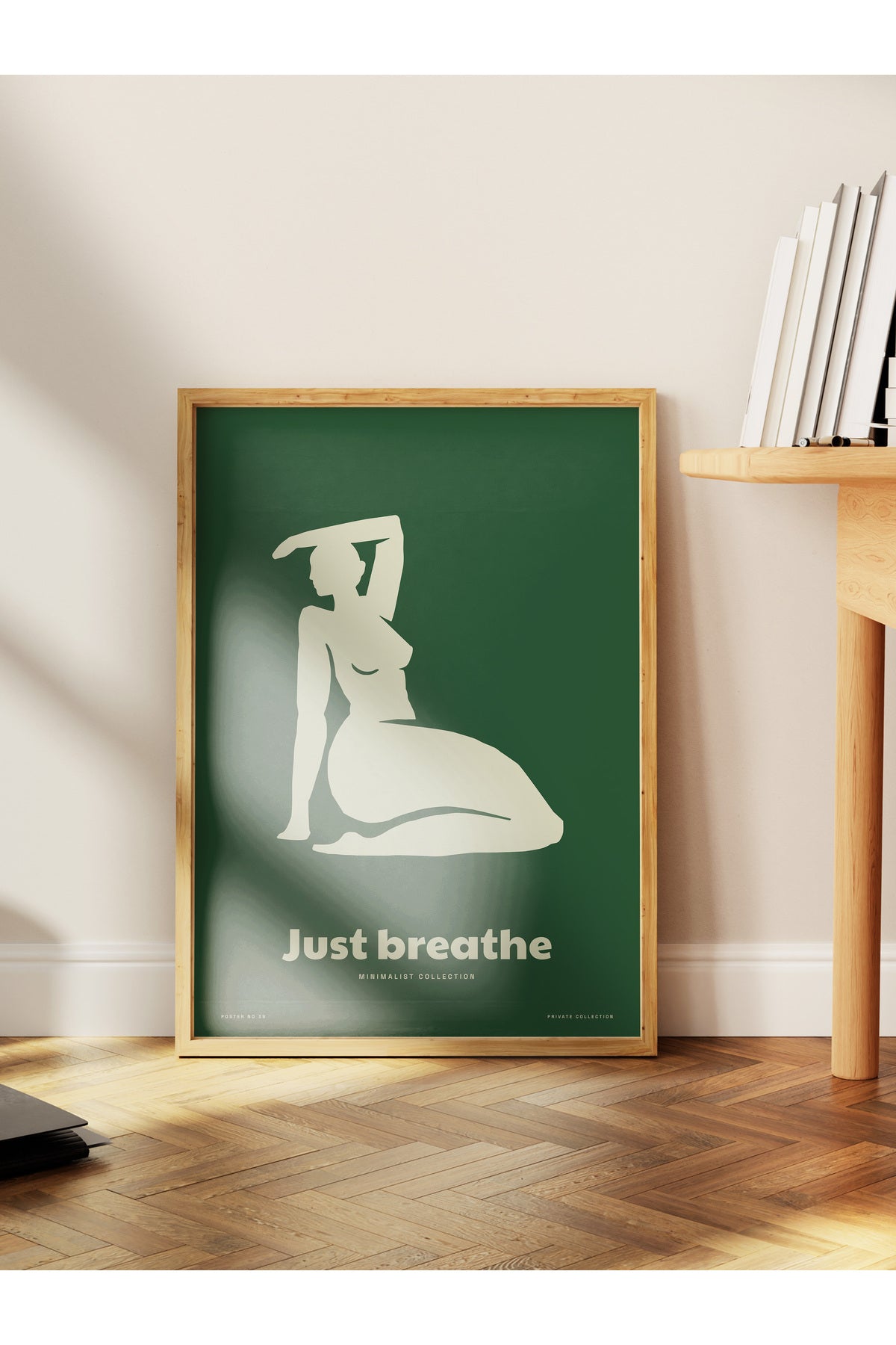 Tropikal Temalı Çerçevesiz Duvar Posteri, Estetik Poster - Salon, Mutfak ve Yatak Odası Dekoru