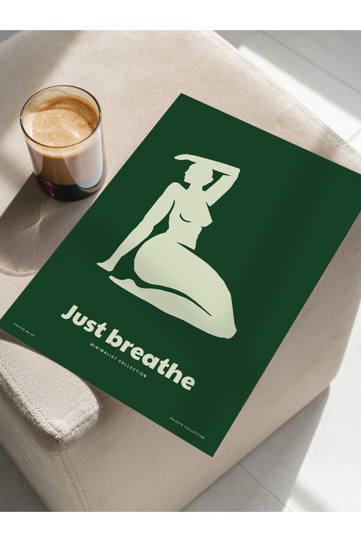 Tropikal Temalı Çerçevesiz Duvar Posteri, Estetik Poster - Salon, Mutfak ve Yatak Odası Dekoru