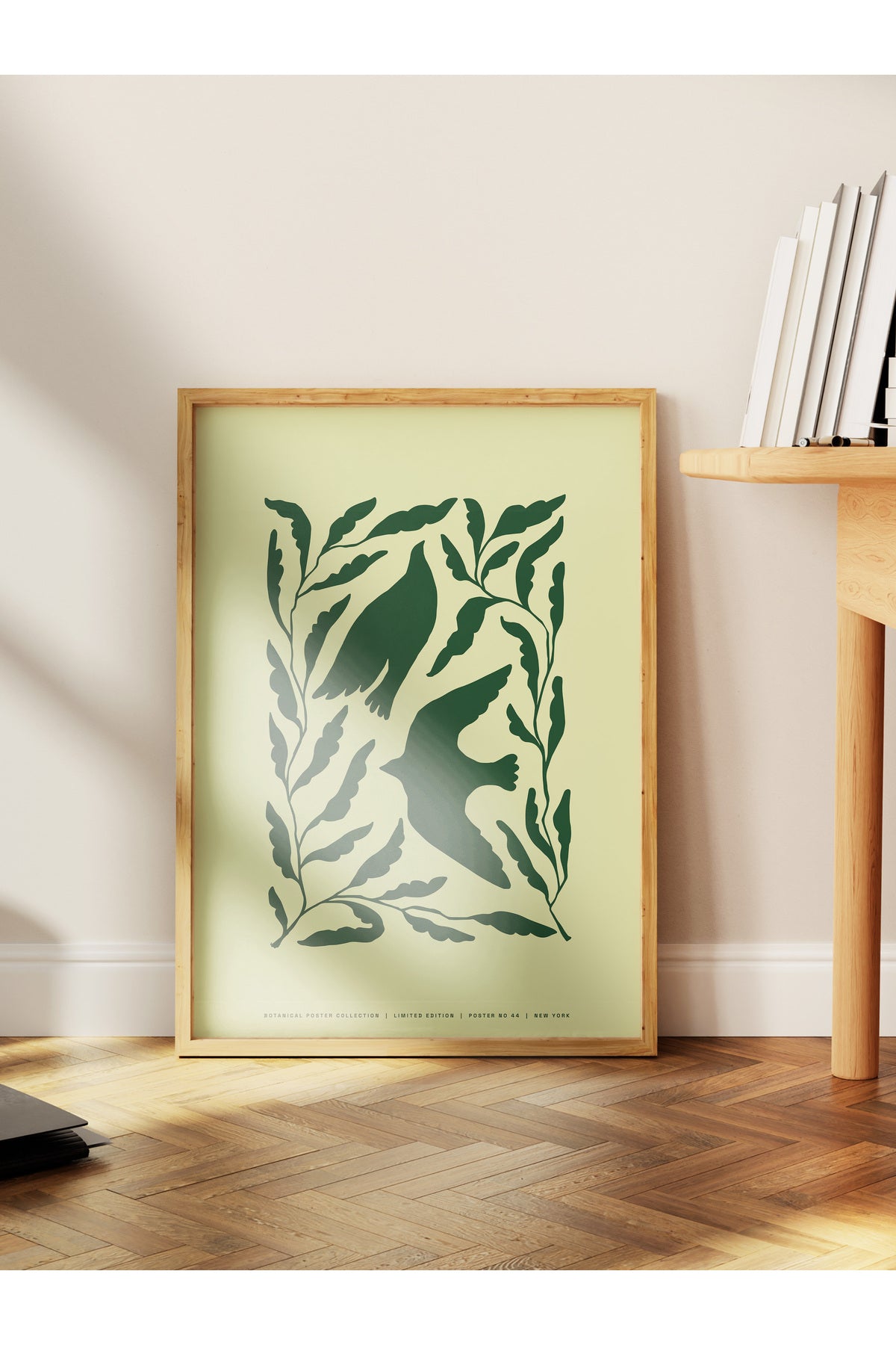 Tropikal Temalı Çerçevesiz Duvar Posteri, Estetik Poster - Salon, Mutfak ve Yatak Odası Dekoru