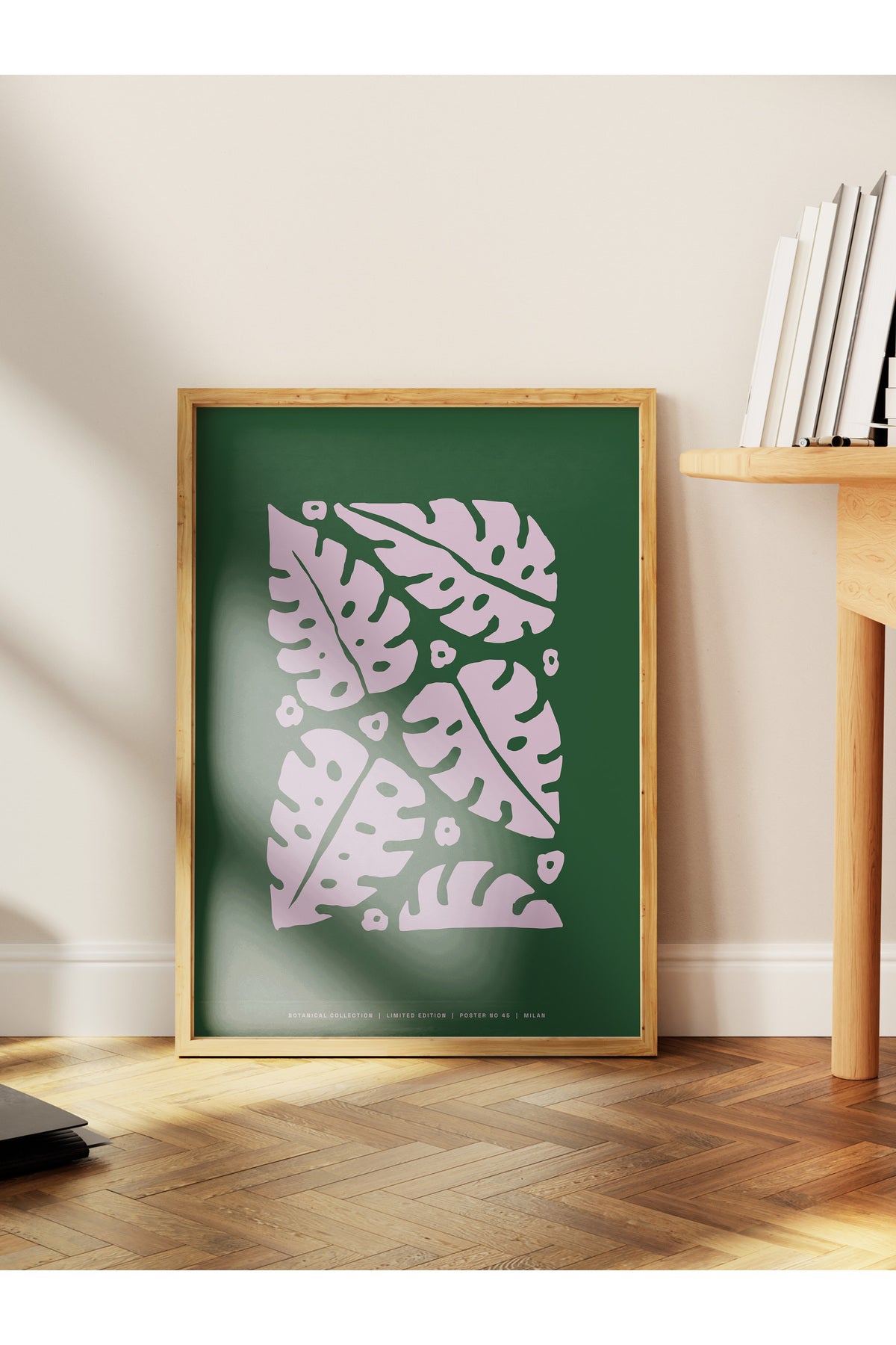 Tropikal Temalı Çerçevesiz Duvar Posteri, Estetik Poster - Salon, Mutfak ve Yatak Odası Dekoru