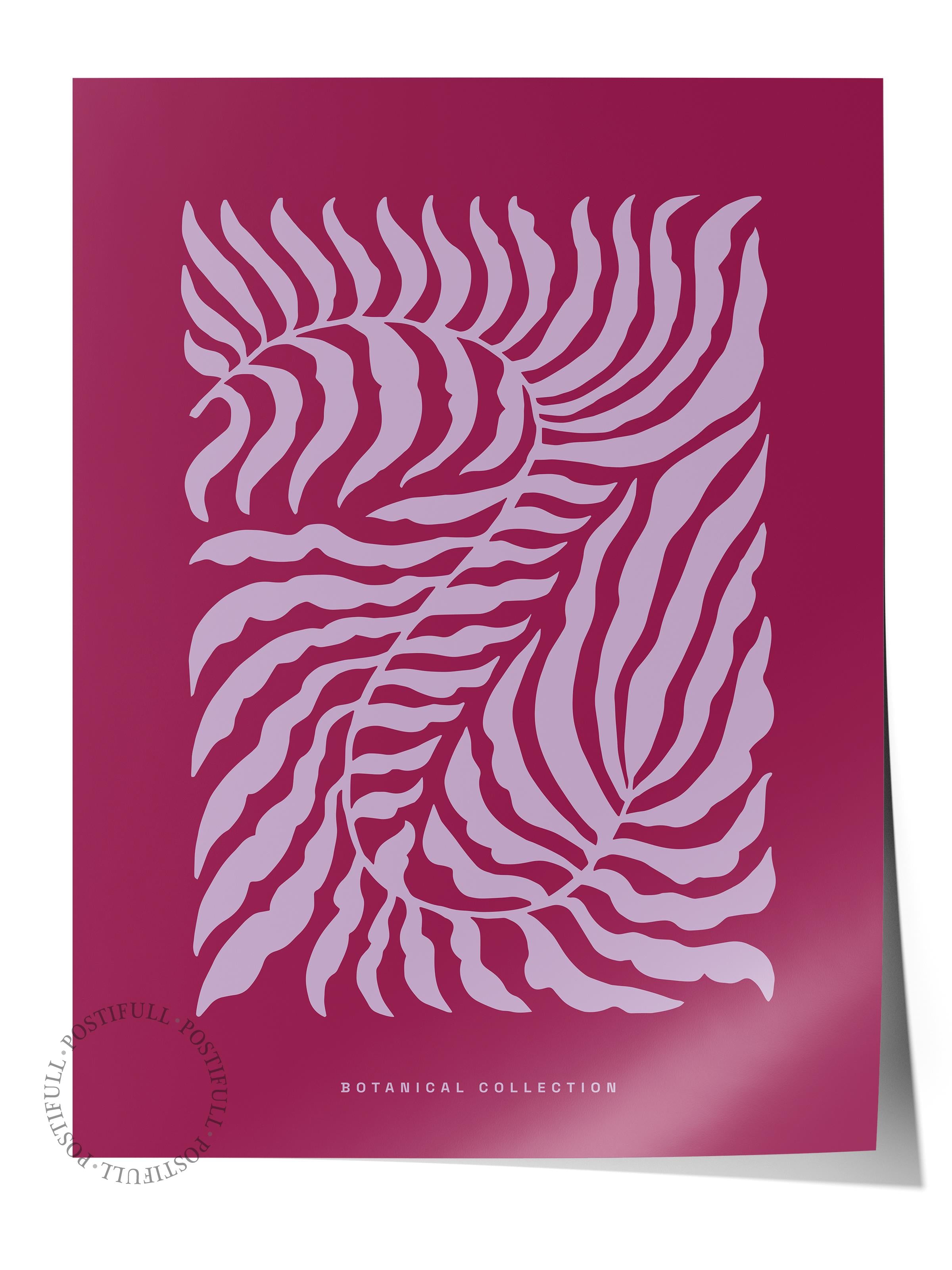 Tropikal Temalı Çerçevesiz Duvar Posteri, Estetik Poster - Salon, Mutfak ve Yatak Odası Dekoru