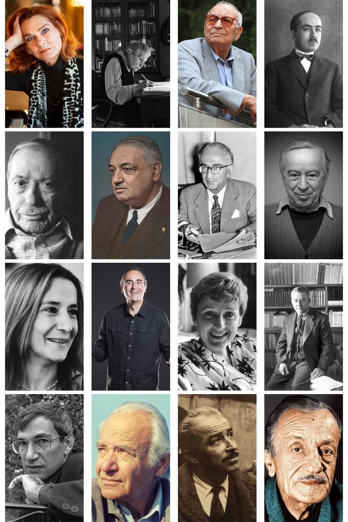 Türk Yazarlar Kolaj Seti, Poster Seti, Yazarlar Duvar Posteri Bant Hediyeli - 40 Adet 10*15cm