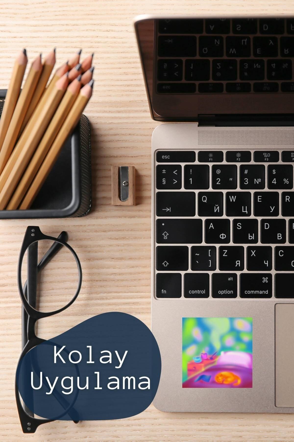 Uzay Temalı Sticker Seti - 5 Adet Etiket Seti- Telefon, Tablet, Defter Laptop Uyumlu Etiket