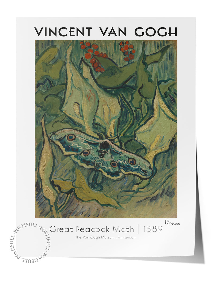 Farklı Tonlarda Vincent Van Gogh Modern Sanat Çerçevesiz Poster
