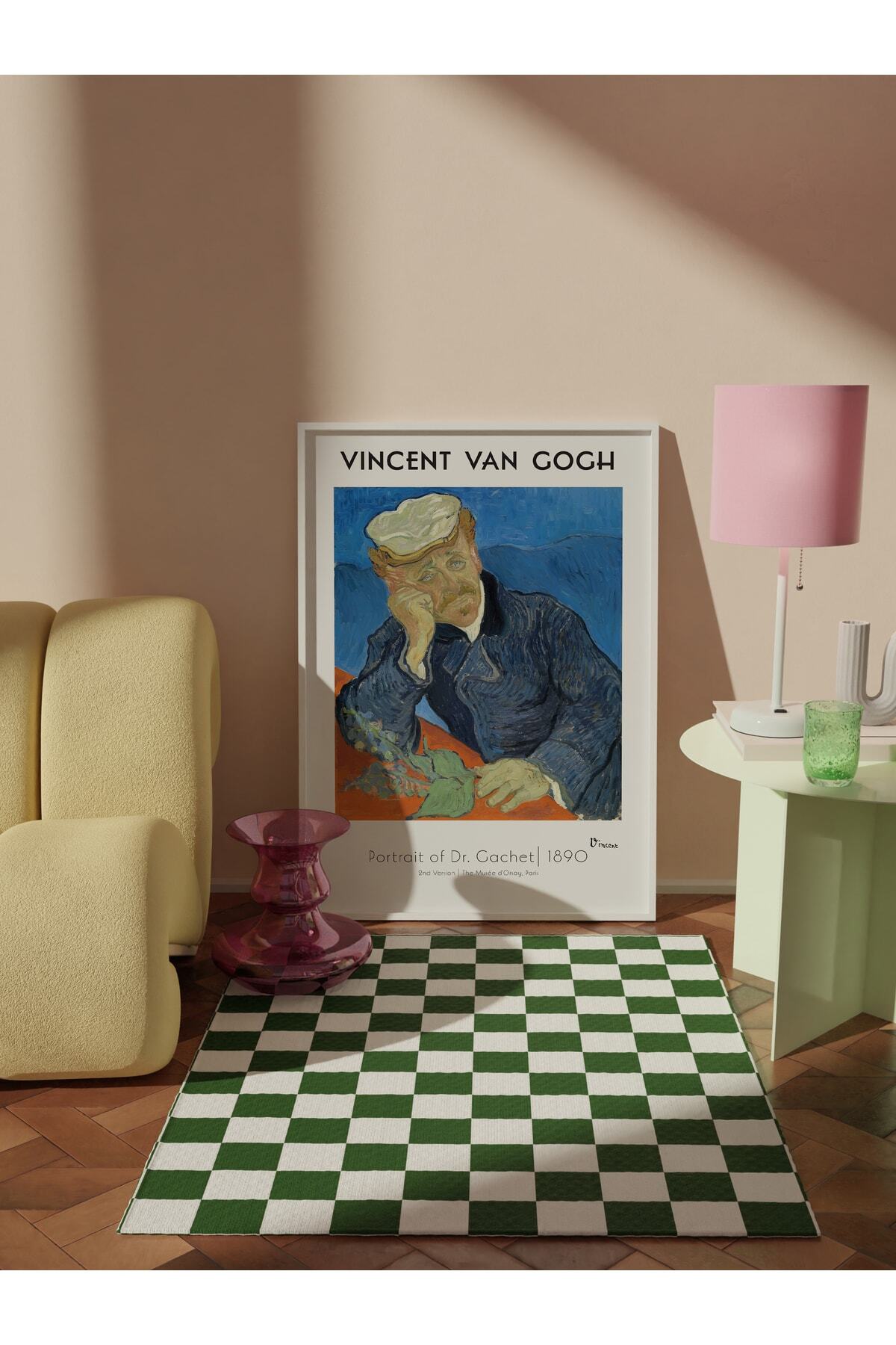 Van Gogh Duvar Posteri - Portrait Of Dr. Gachet - Sanat Serisi Posterleri - Kalın Kağıt, Çerçevesiz